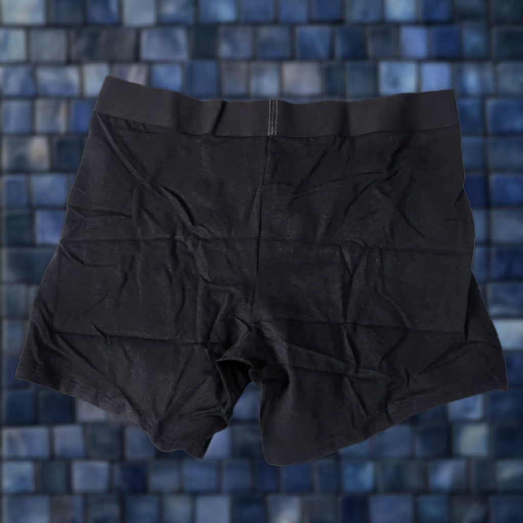 Vintage Aerie Womens M Boyshort Panties Black Cotton Spandex Size 32" / US 10 / IT 46 - 1 Thumbnail
