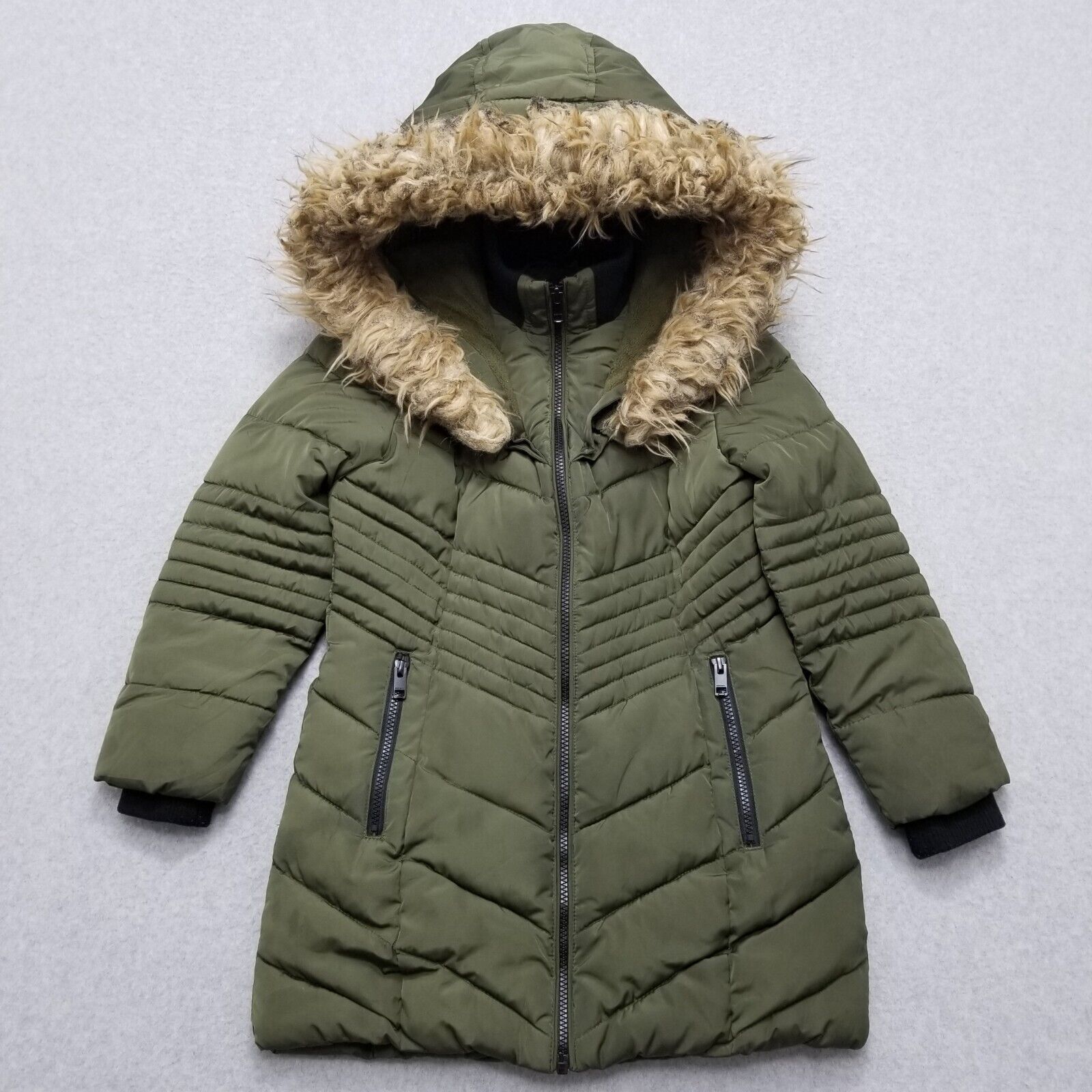 Diesel Diesel Puffer Jacket Womens 8 Full Zip Removable Hoodie Size M / US 6-8 / IT 42-44 - 1 Thumbnail