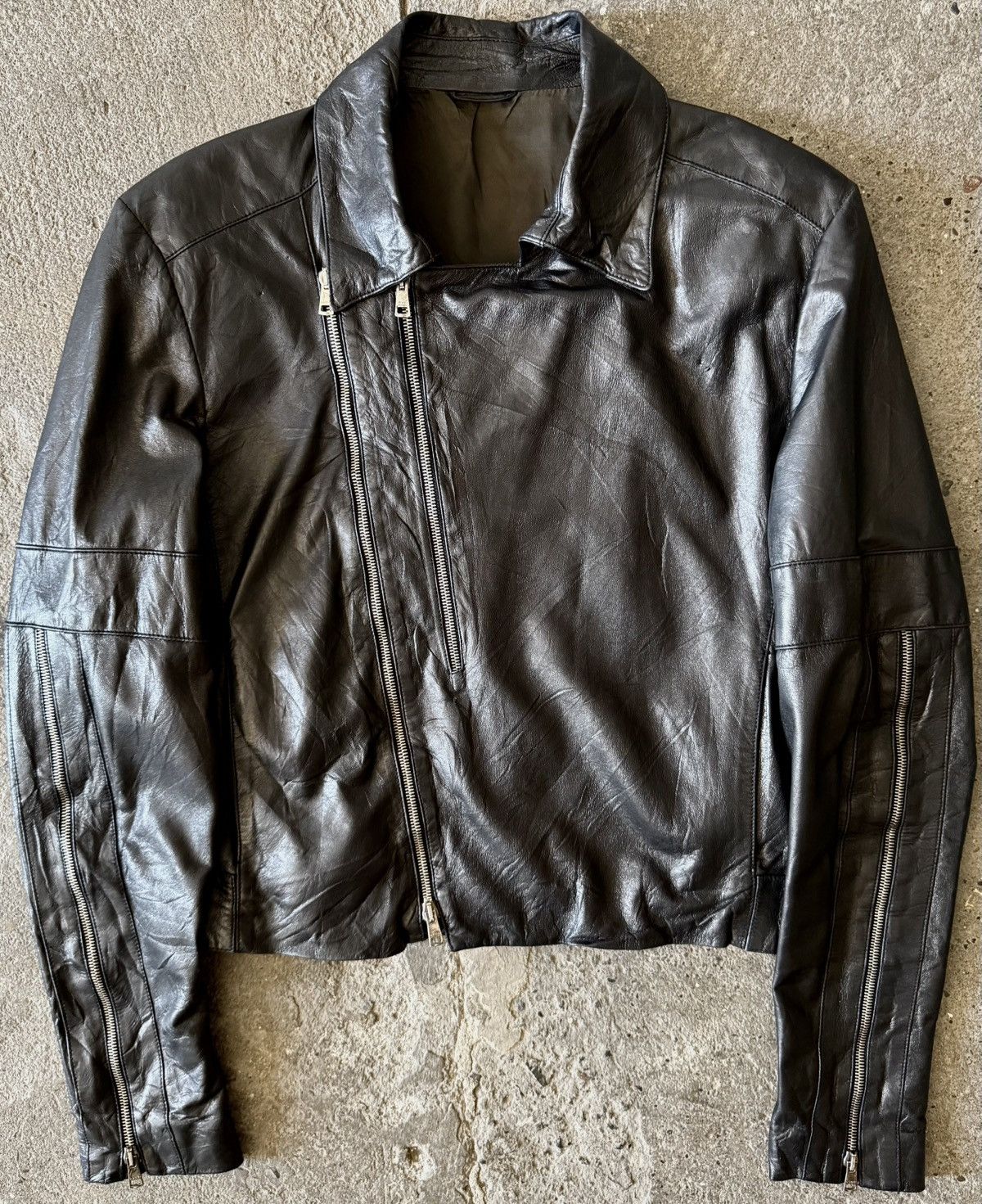 Archive Gucci - Tom Ford - 90's/00's - Biker Leather Jacket