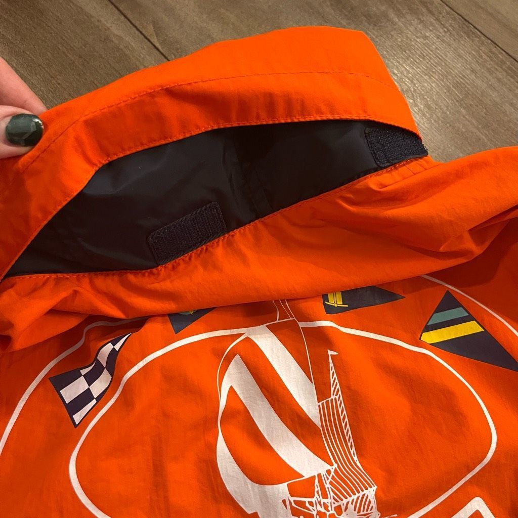 Nautica Nautica Orange and Blue Windbreaker Jacket Men Medium Size US M / EU 48-50 / 2 - 3 Thumbnail