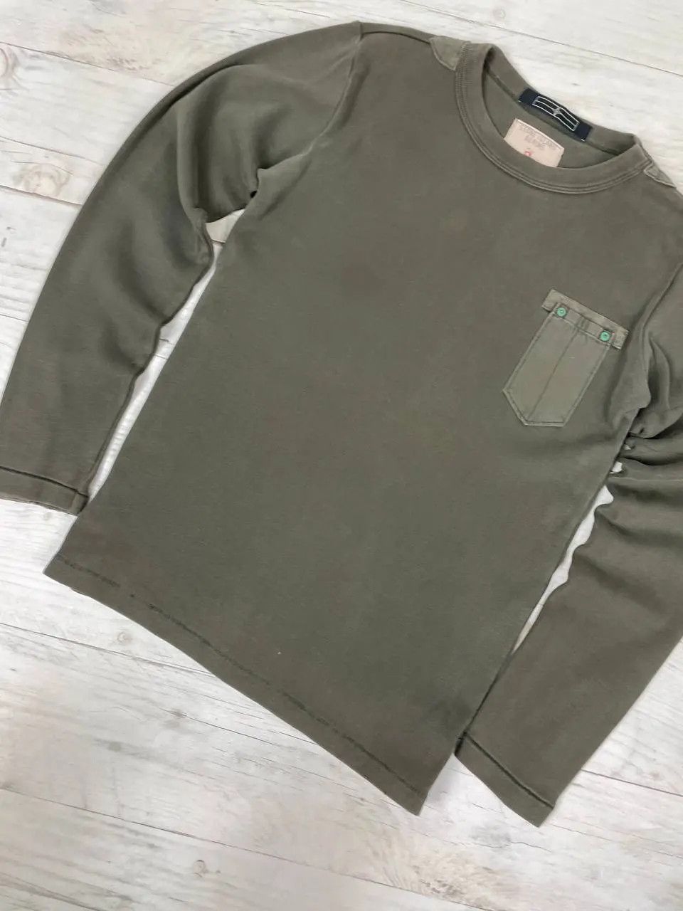 Stone Island Vintage Stone Island Denims Sweatshirt 2008 Size US S / EU 44-46 / 1 - 4 Thumbnail
