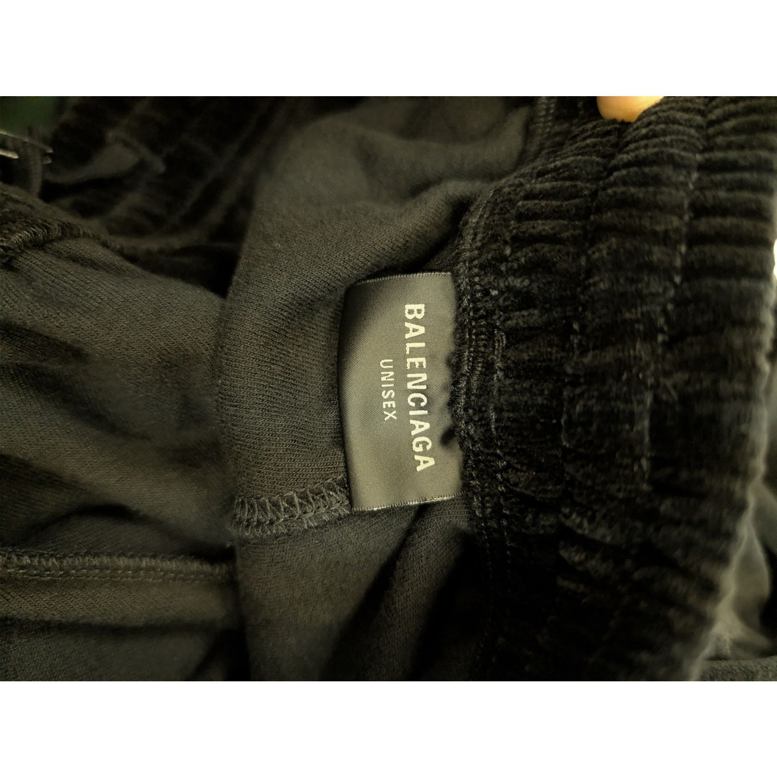 Balenciaga o1rshd1 Political Campaign Baggy Pants in Velvet Jersey Size US 30 / EU 46 - 13 Thumbnail