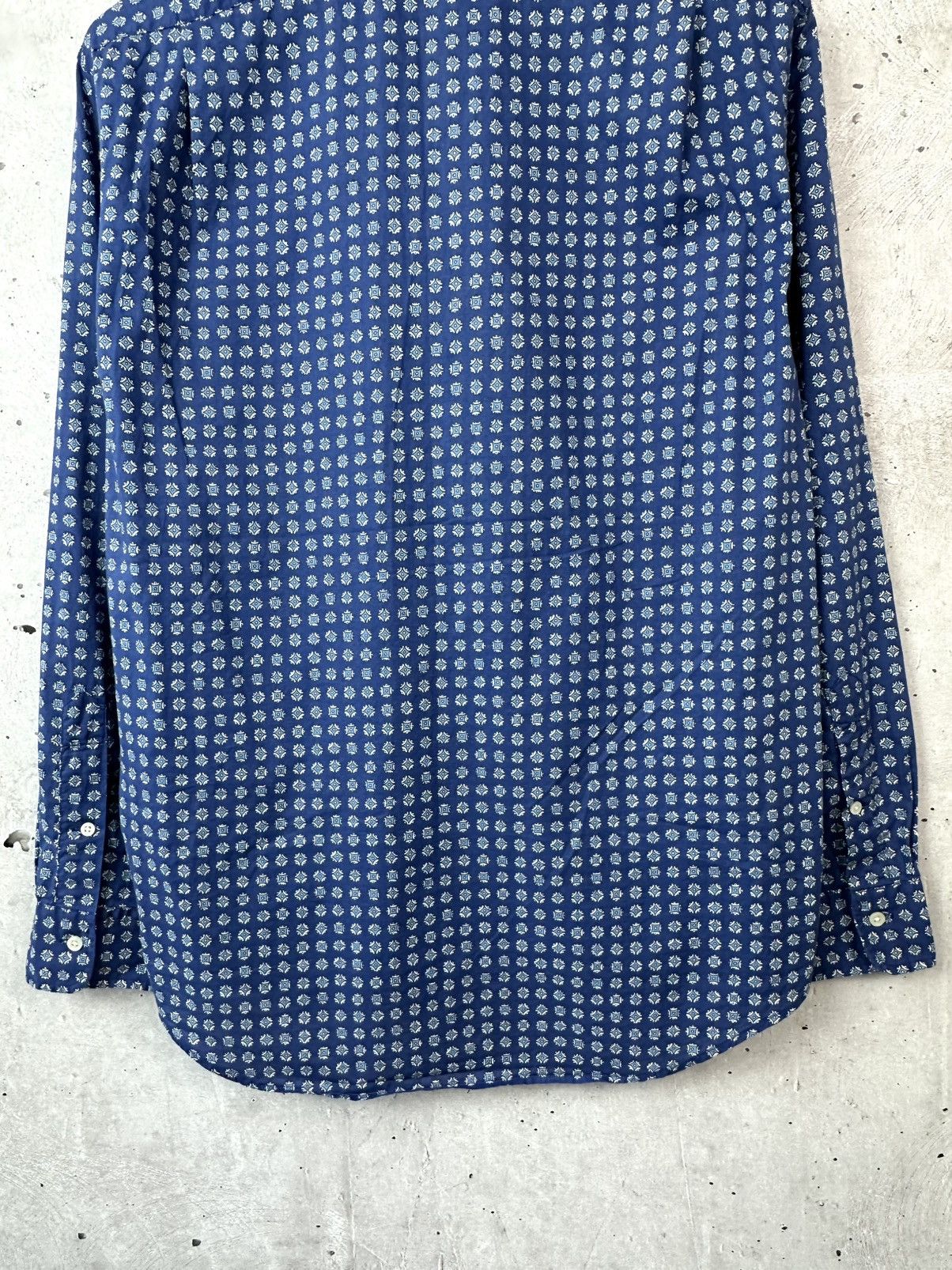 Polo Ralph Lauren Ralph Lauren Blue Cotton Long Sleeve Men’s Patterned Shirt Size US L / EU 52-54 / 3 - 9 Thumbnail