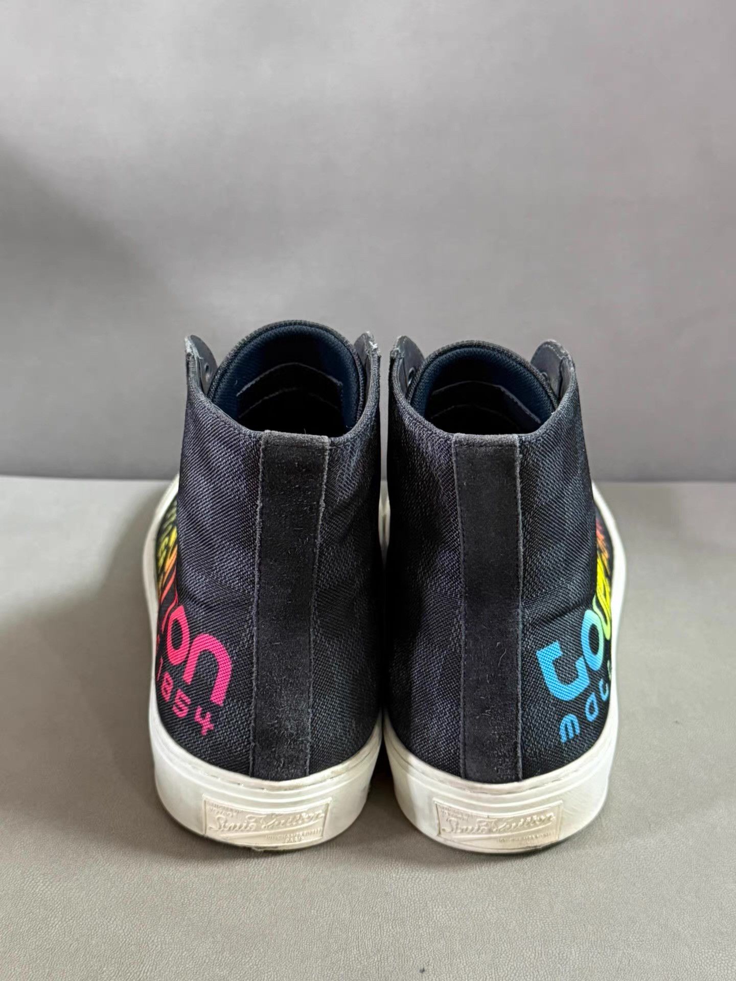 Louis Vuitton Louis Vuitton Rainbow Monogram Damier High-Top Sneakers Ｑ20 Size US 8 / EU 41 - 5 Thumbnail
