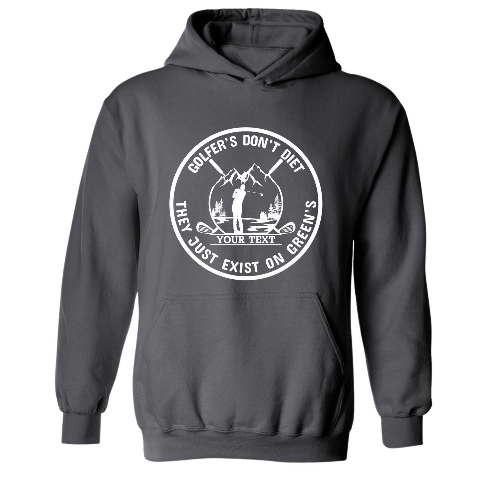 & Other Stories Golf Hoodie Golfers Dont Diet Custom Name Golfer Sweatshirt Size US L / EU 52-54 / 3 - 14 Thumbnail