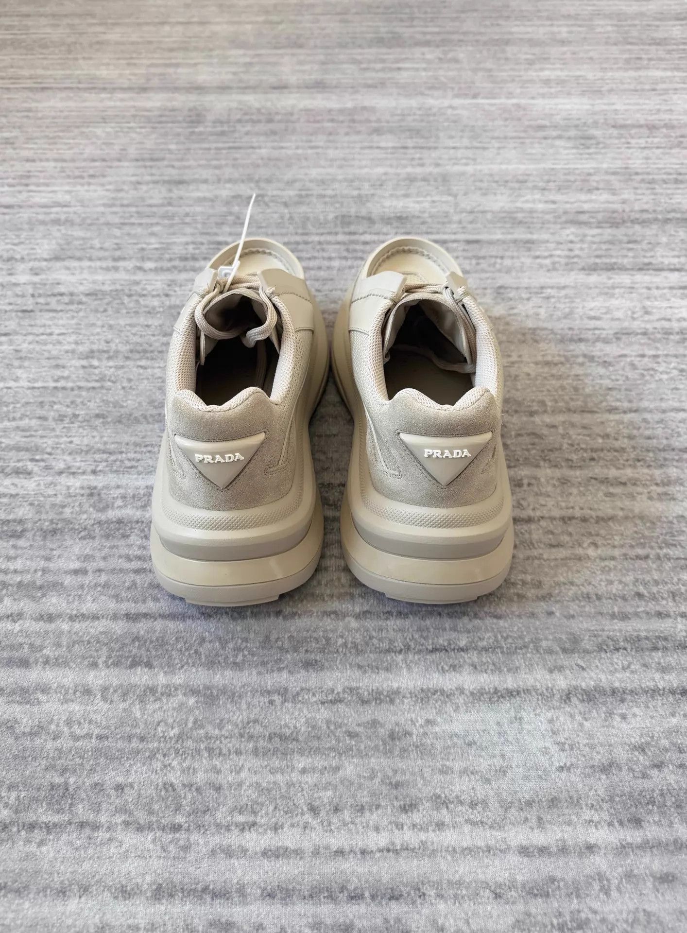 Prada Prada Raf Simons Brushed Sneaker Sand UK6 (40-41) 10/10 Size US 7.5 / EU 40-41 - 4 Thumbnail