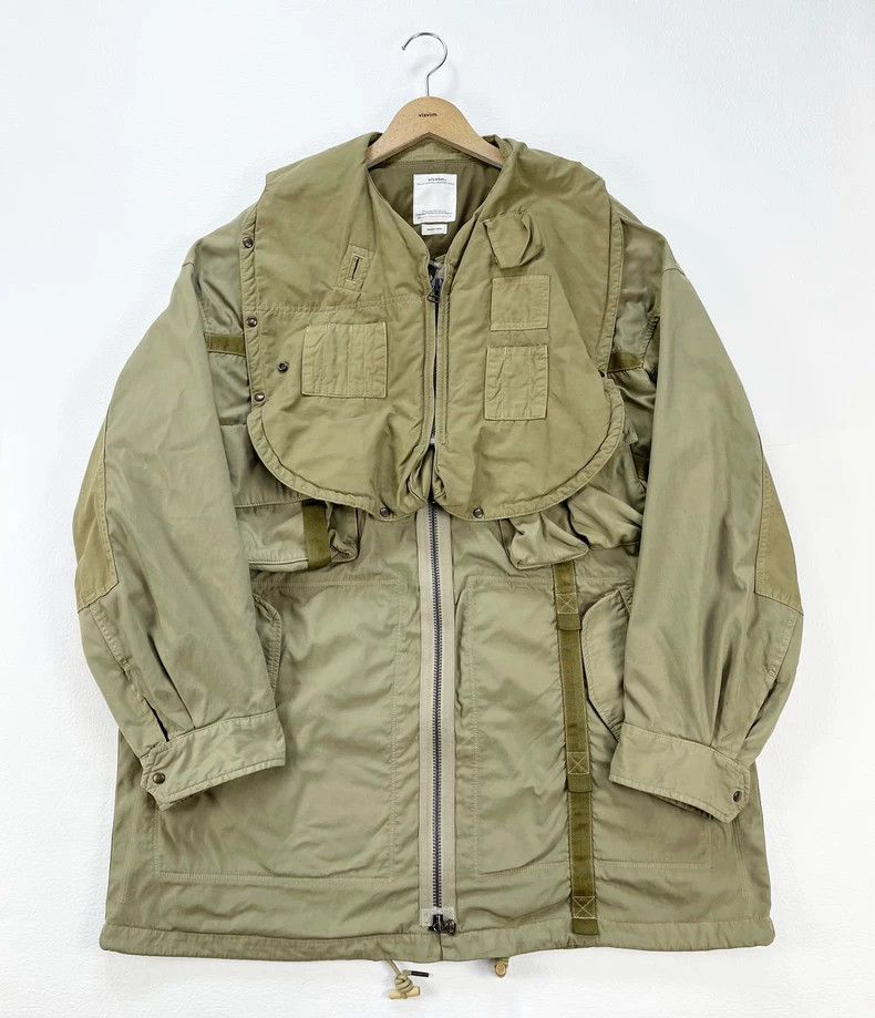 Visvim VISVIM Paratrooper Coat in Unique Dye Finish- DMC Size US XL / EU 56 / 4 - 1 Thumbnail