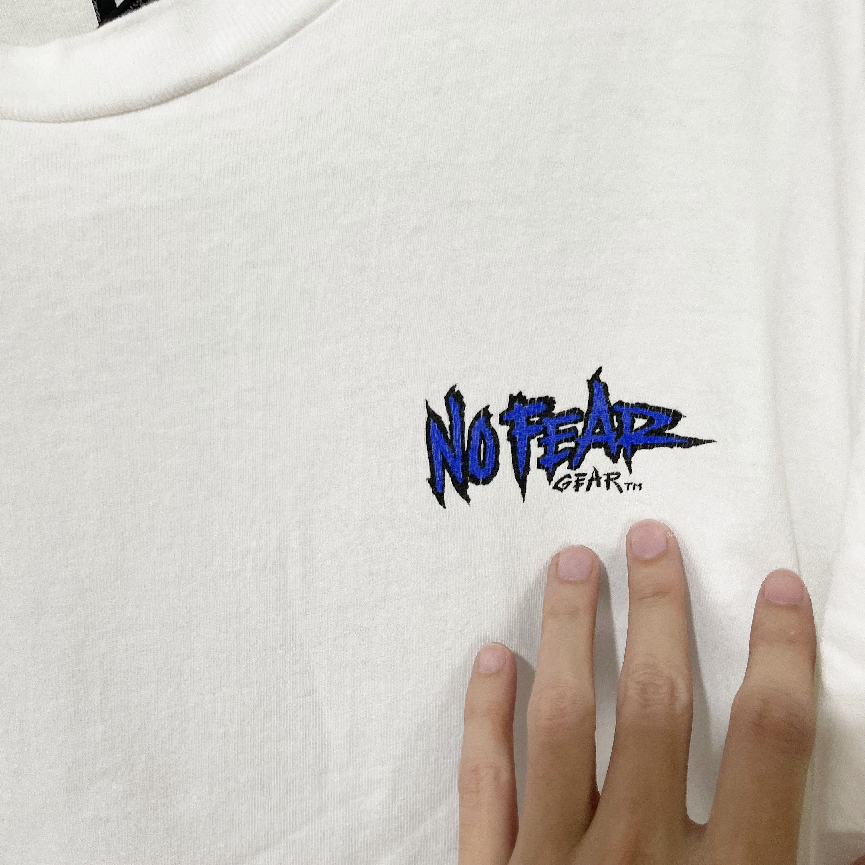 No Fear Vintage 90s No Fear T-Shirt Size US XL / EU 56 / 4 - 4 Thumbnail