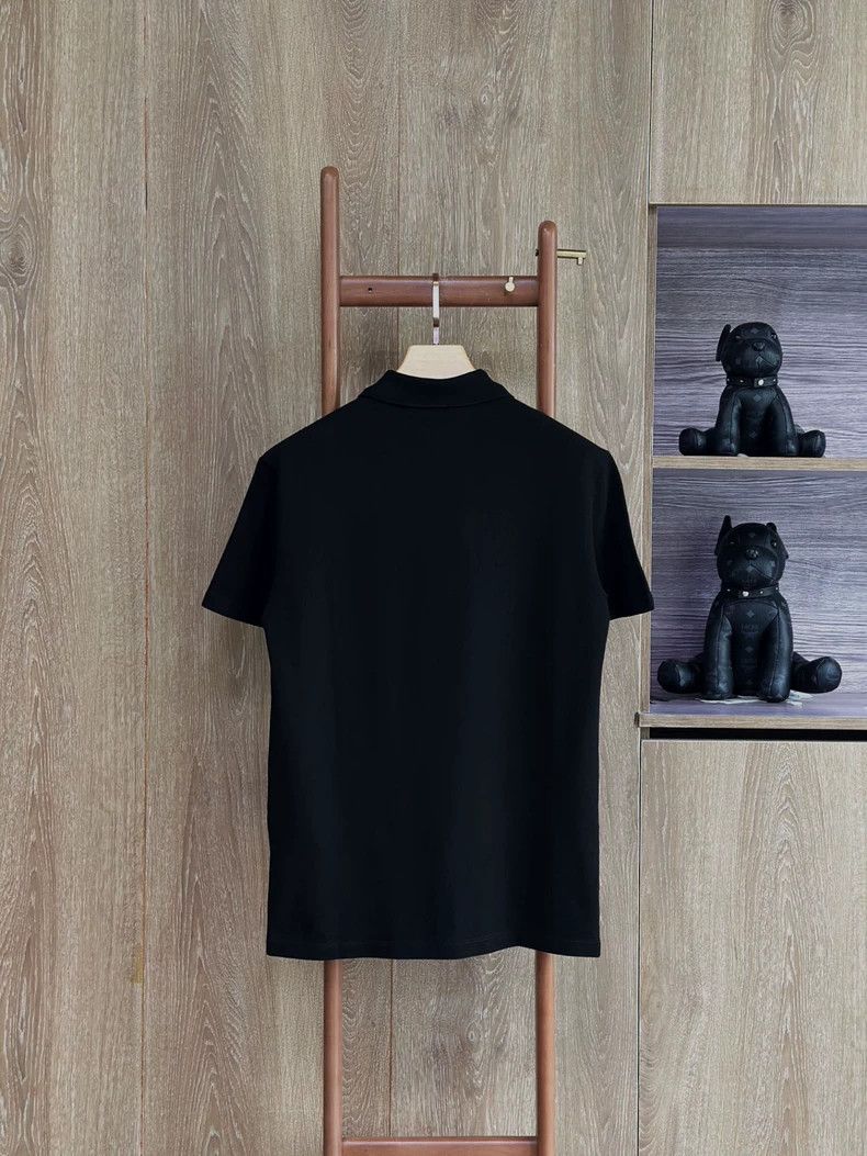 Versace Versace Men's Crew Neck Black Casual T-Shirt Short Sleeve Size US XL / EU 56 / 4 - 2 Thumbnail