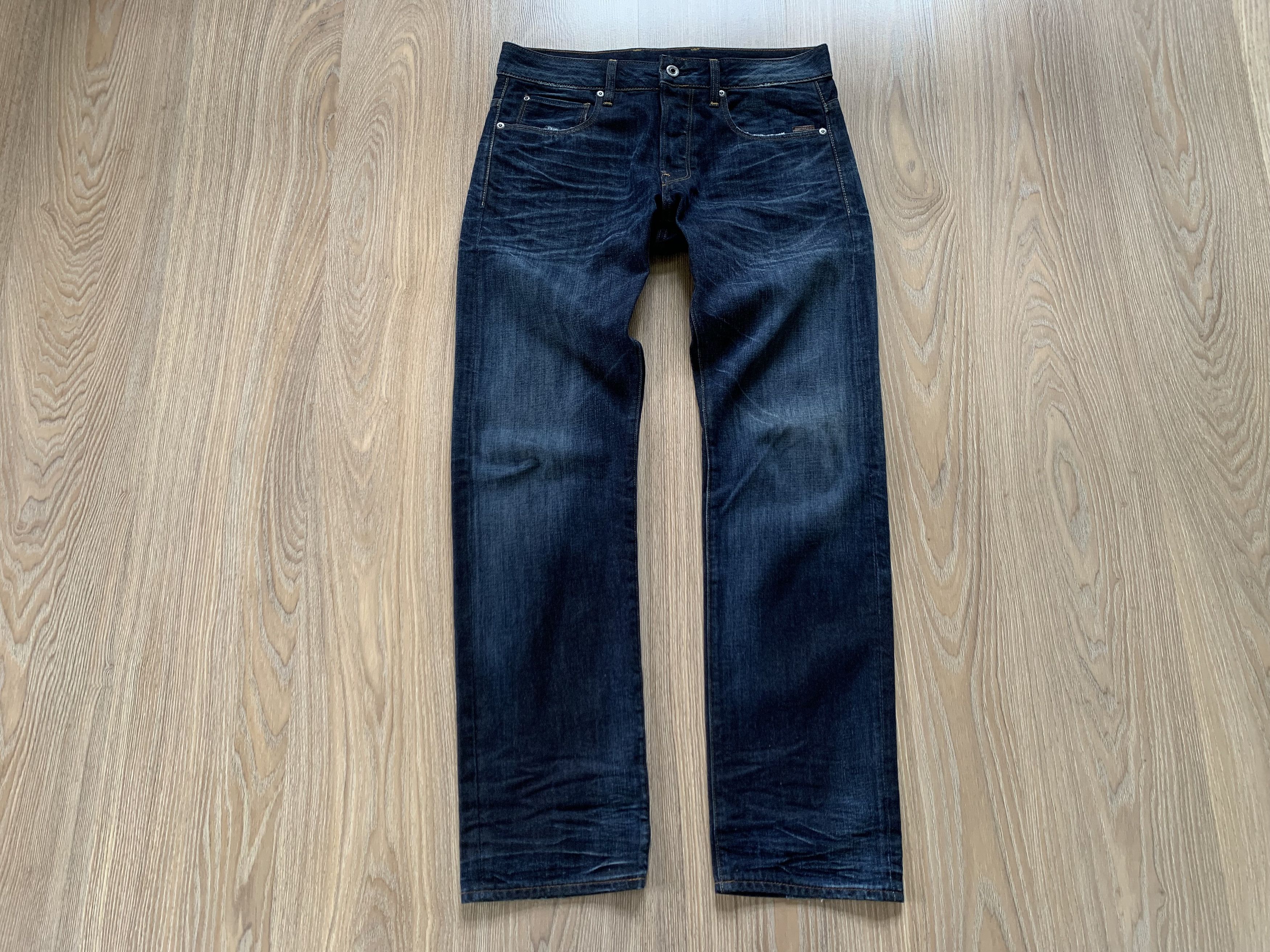 G-Star G Star Raw Attacc Straight Denim Jeans Size US 31 - 2 Thumbnail