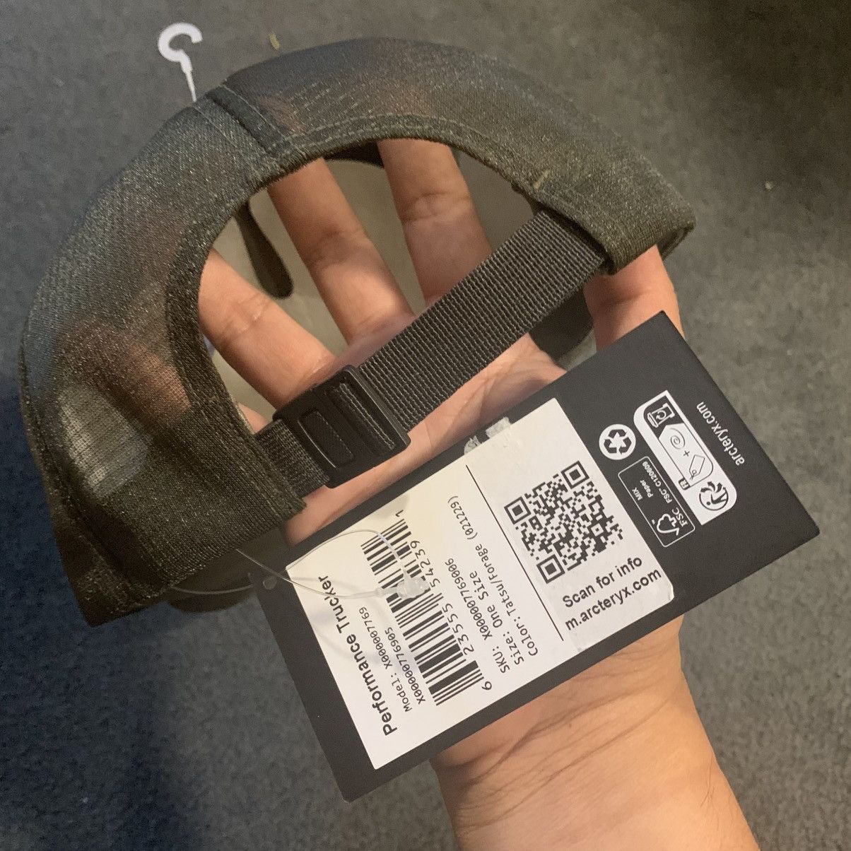 Arc'teryx Arc'teryx Performance Trucker Hat - Tatsu/Forage (BNWT) Size ONE SIZE - 5 Thumbnail