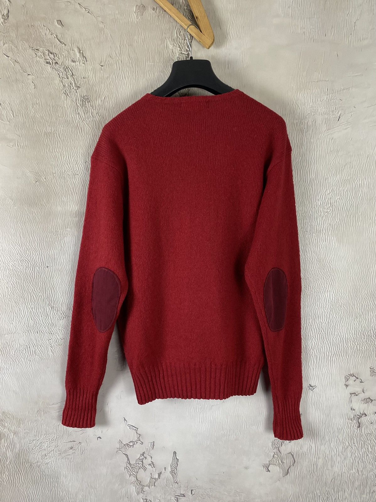 Polo Ralph Lauren × Vintage Polo Ralph Lauren Vintage Mini Logo Lambswool sweater Size US L / EU 52-54 / 3 - 9 Thumbnail