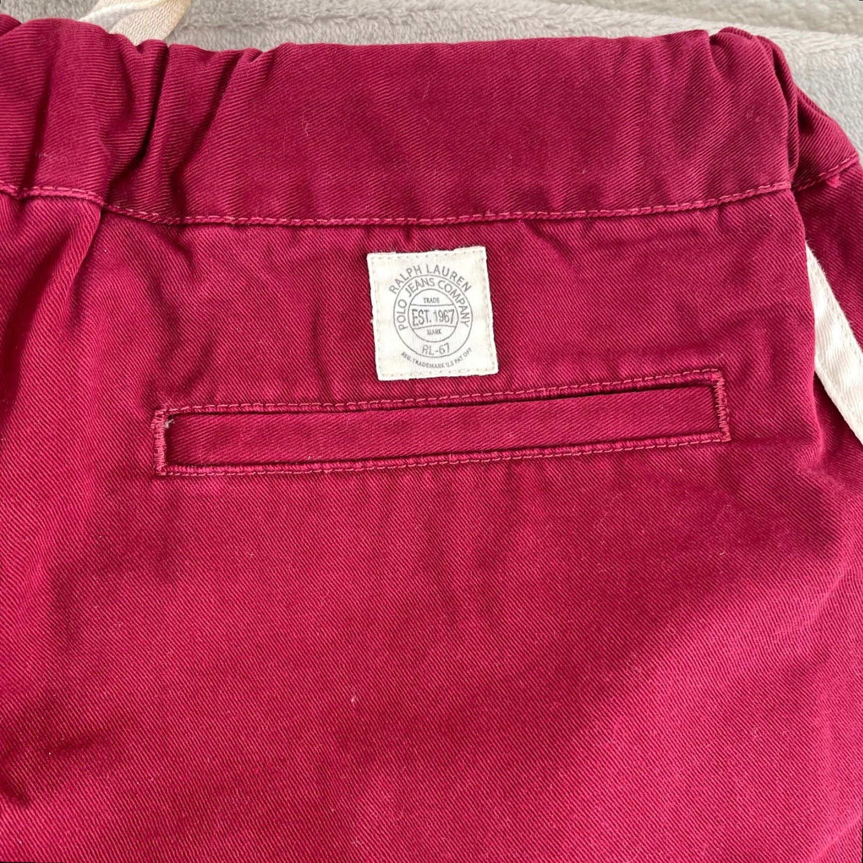 Polo Ralph Lauren Vintage Polo Jeans Co. Ralph Lauren Polo Track Pants Men Medium Ox Blood NWOT Size US M / EU 48-50 / 2 - 6 Thumbnail