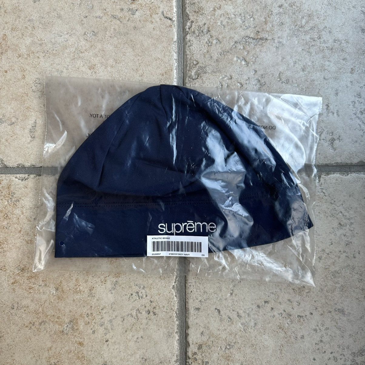 Supreme Supreme Base Layer Beanie Navy Size ONE SIZE - 1 Thumbnail