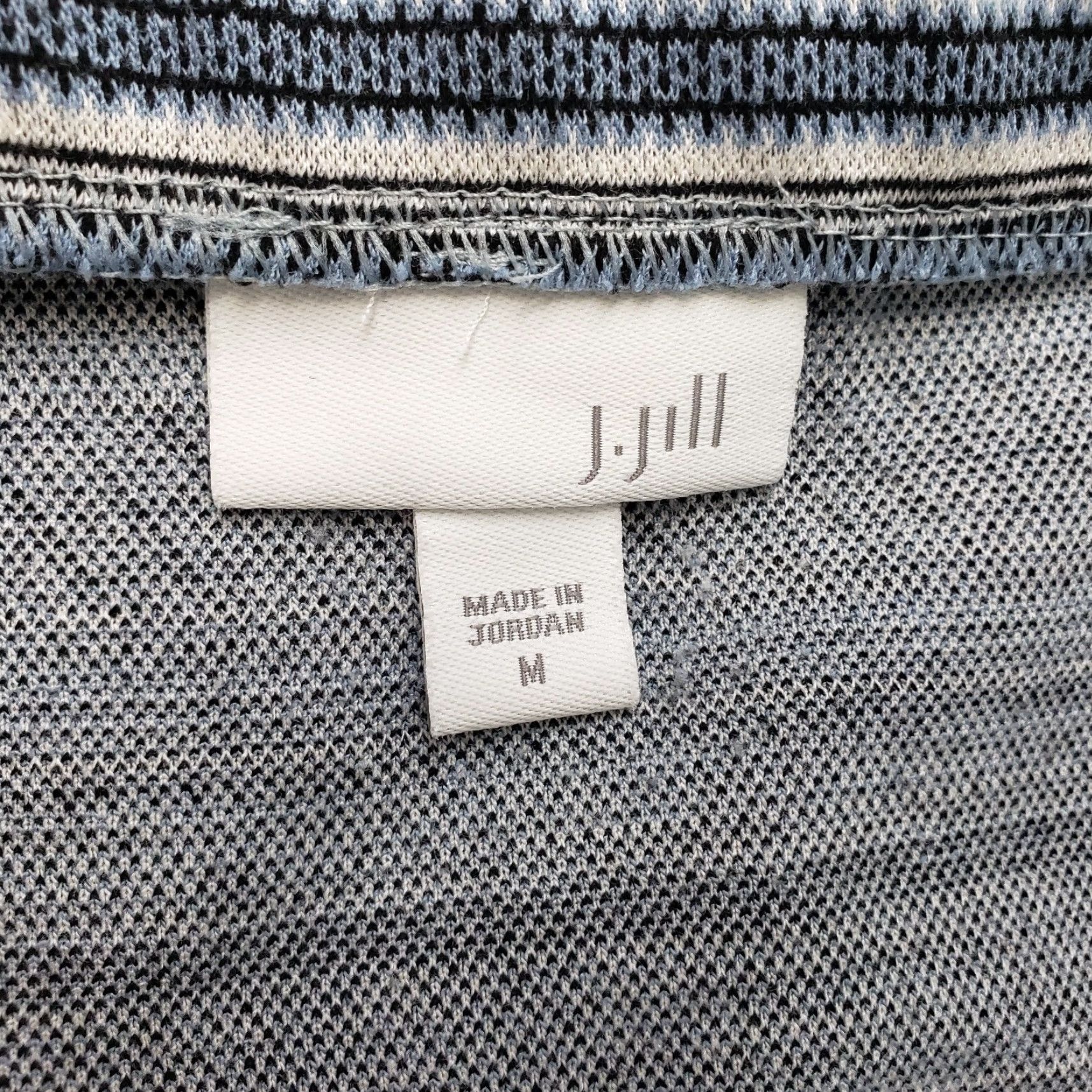 J. Jill **J Jill Women's Medium Blue White Stripe Skirt** User: J Jill Women's Medium Blue White Stripe Skirt Size 32" / US 10 / IT 46 - 4 Thumbnail