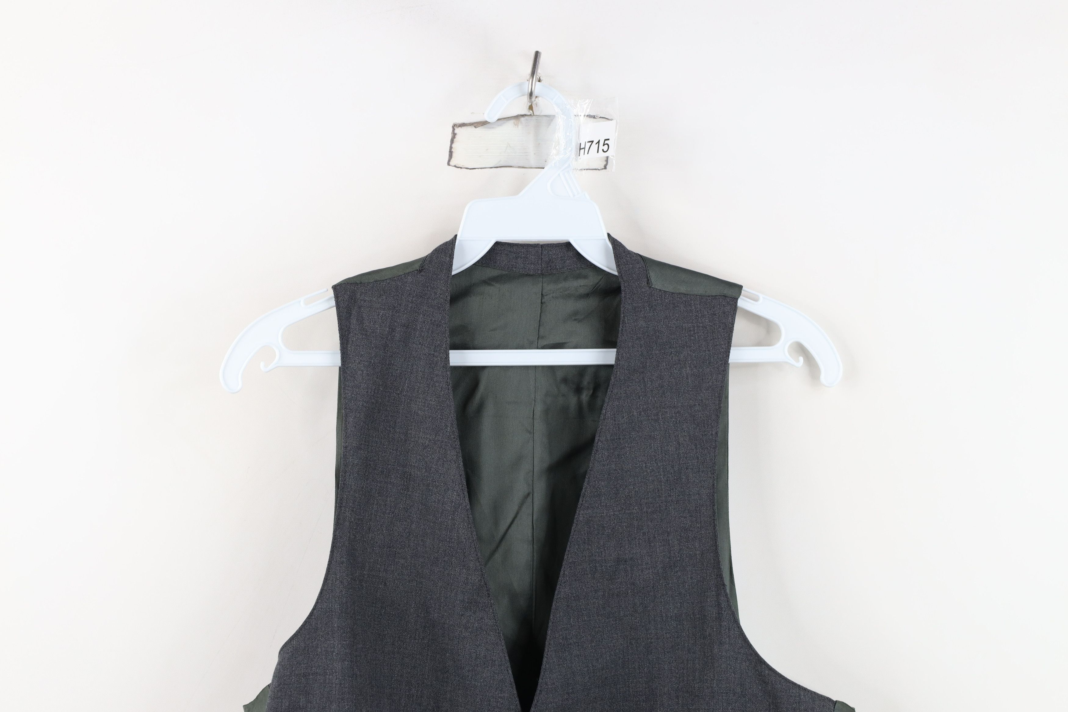 Vintage Vintage 50s 60s Streetwear Buckle Back Wool Suit Vest USA Size US M / EU 48-50 / 2 - 2 Thumbnail