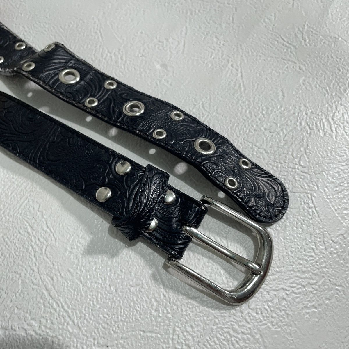 Tornado Mart Vintage western y2k leather belts Size ONE SIZE - 3 Thumbnail