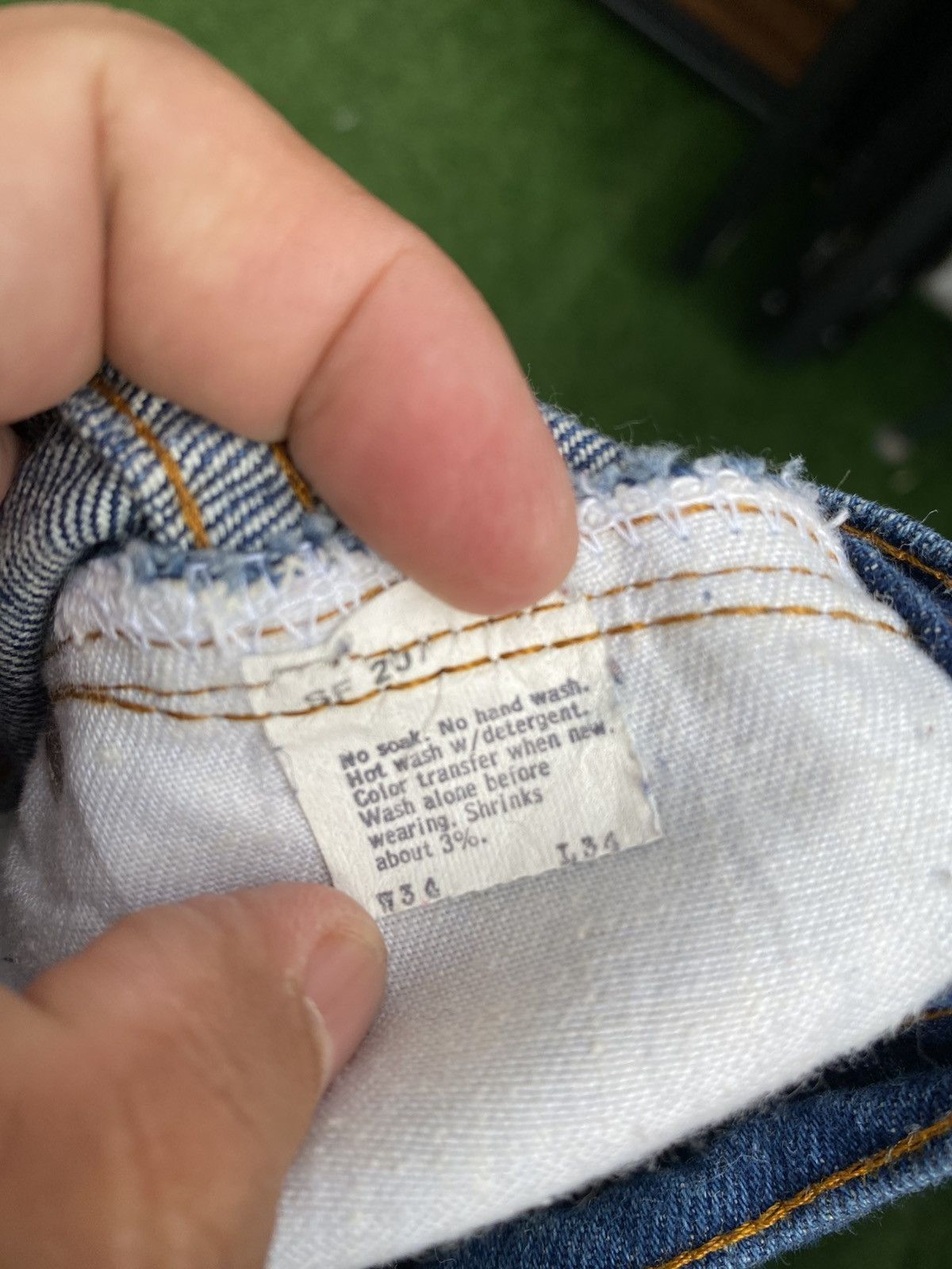 Levi's Vintage Clothing W33x29.5 Vintage levi's 517 flare bell bottom made in USA Size US 33 - 6 Thumbnail
