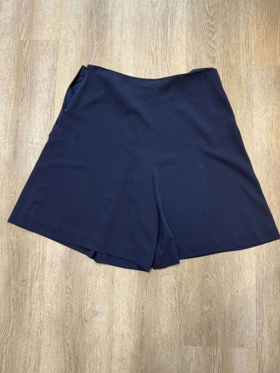 Lauren Ralph Lauren Navy Trouser Shorts Lauren Ralph Lauren Size 38" / US 16 / IT 52 - 4 Thumbnail