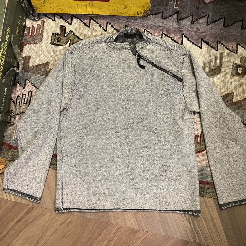 Yohji Yamamoto Yohji Yamamoto Zip Sweater 2504-Nextarrow Size US L / EU 52-54 / 3 - 1 Thumbnail
