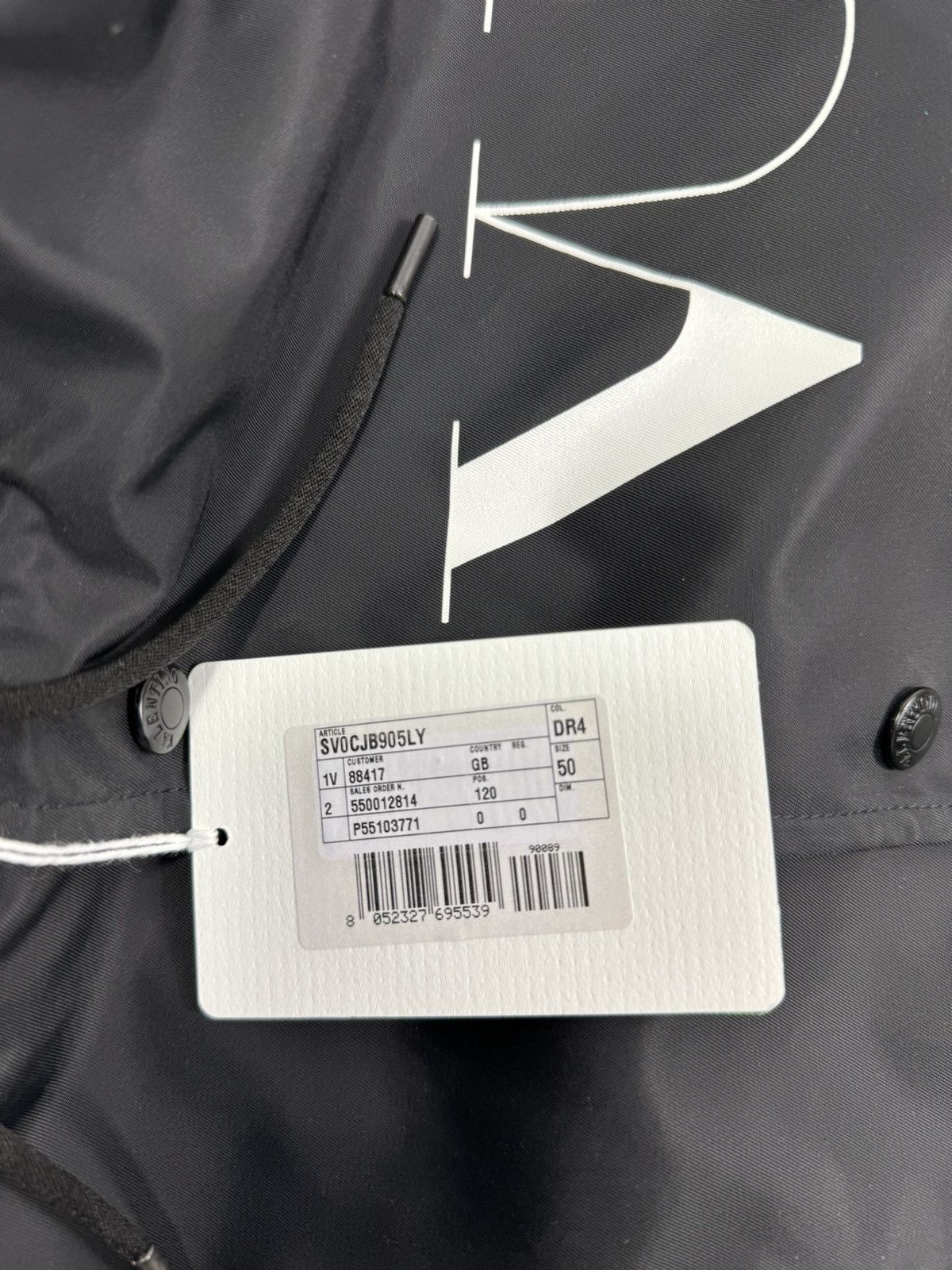 Undercover × Valentino VALENTINO X UNDERCOVER RAIN JACKET Size US M / EU 48-50 / 2 - 6 Thumbnail
