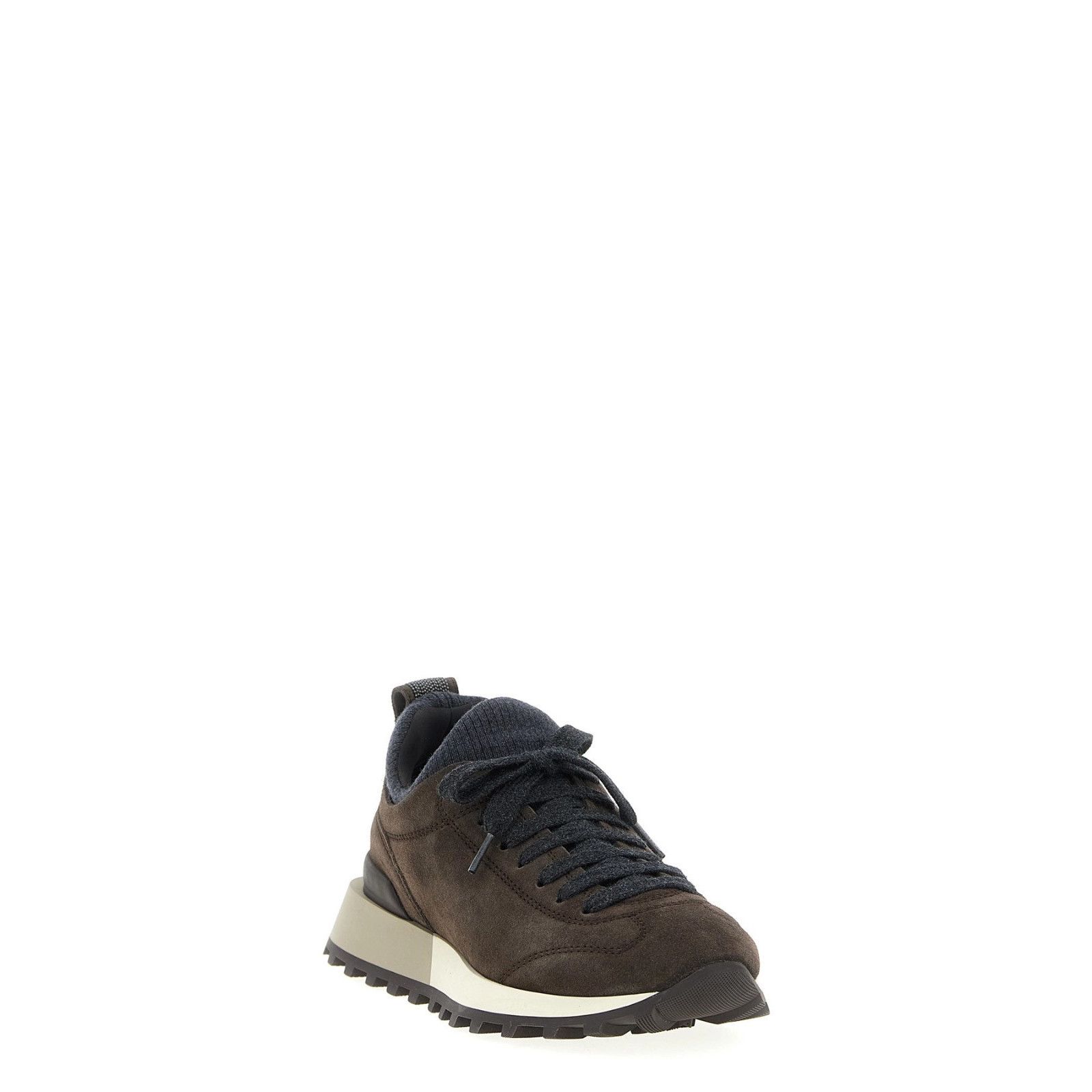 Brunello Cucinelli BRUNELLO CUCINELLI Runners Brown Sneakers New & Authentic (W Size US 7 / IT 37 - 2 Thumbnail