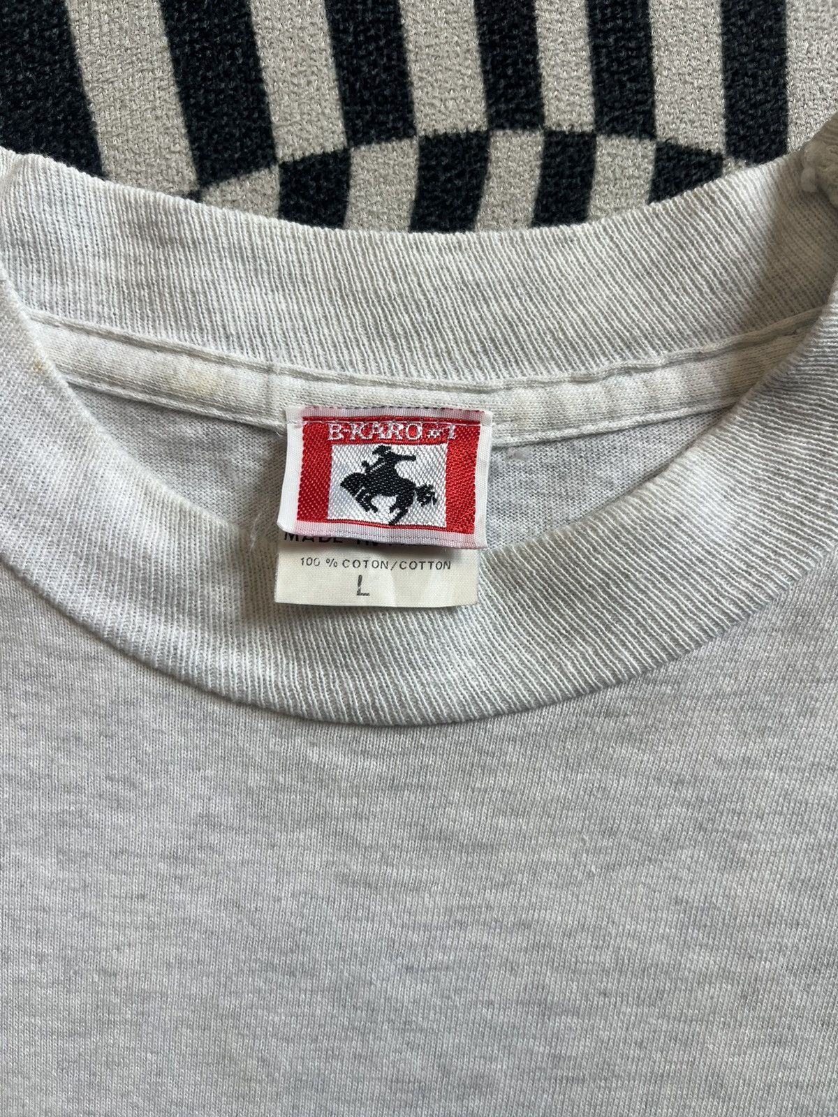 Vintage Vintage BECKARO Thanks C⭐️⭐️K 90’s Strretwear Tshirt Size US L / EU 52-54 / 3 - 4 Thumbnail