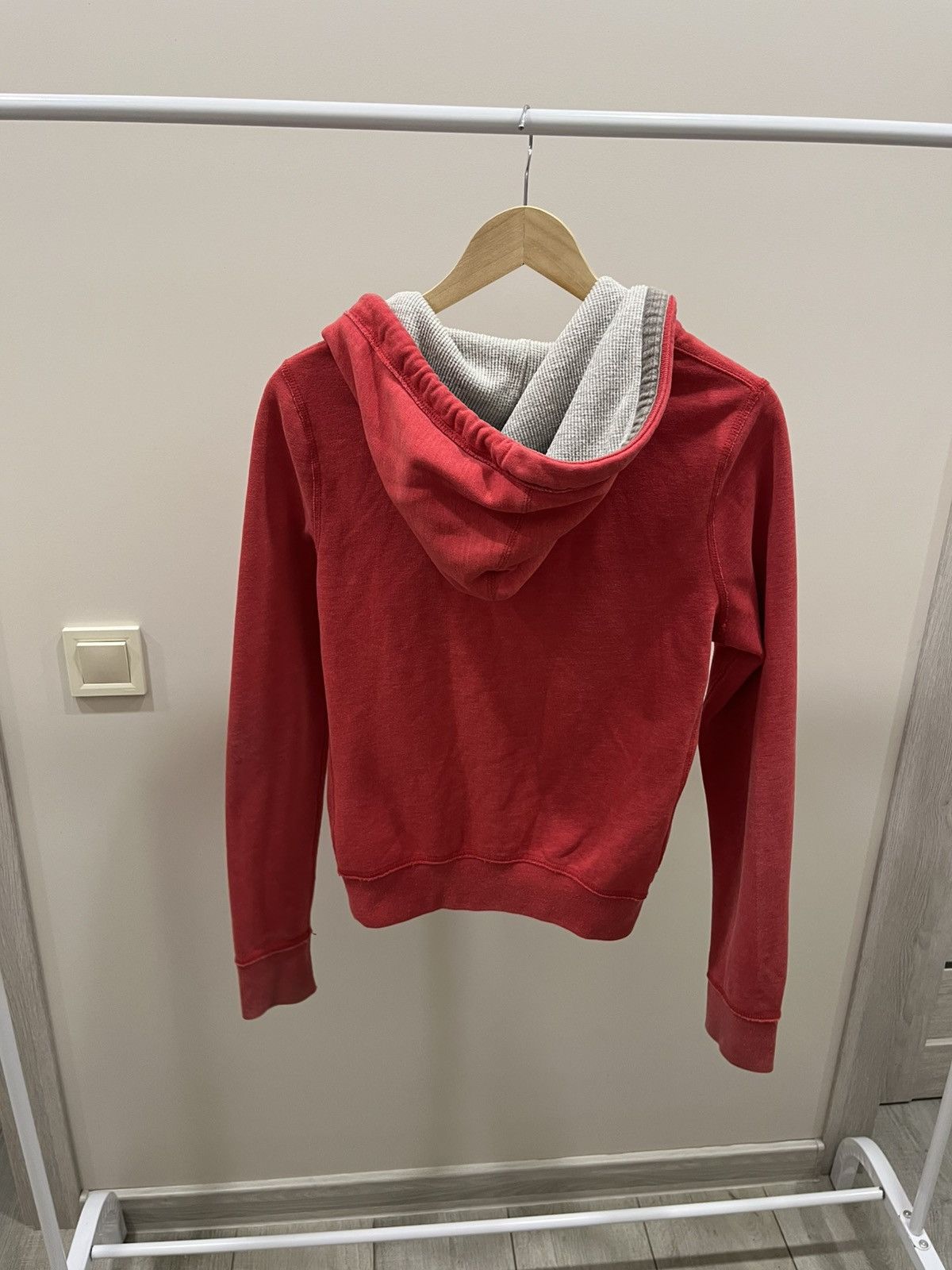 If Six Was Nine Abercrombie Fitch New York 1892 Women’s Zip Up Hoodie Size L / US 10 / IT 46 - 3 Thumbnail