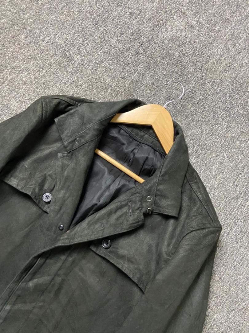 Tornado Mart Tornardo Mart Suede Trench Coat (197) Size US S / EU 44-46 / 1 - 10 Thumbnail