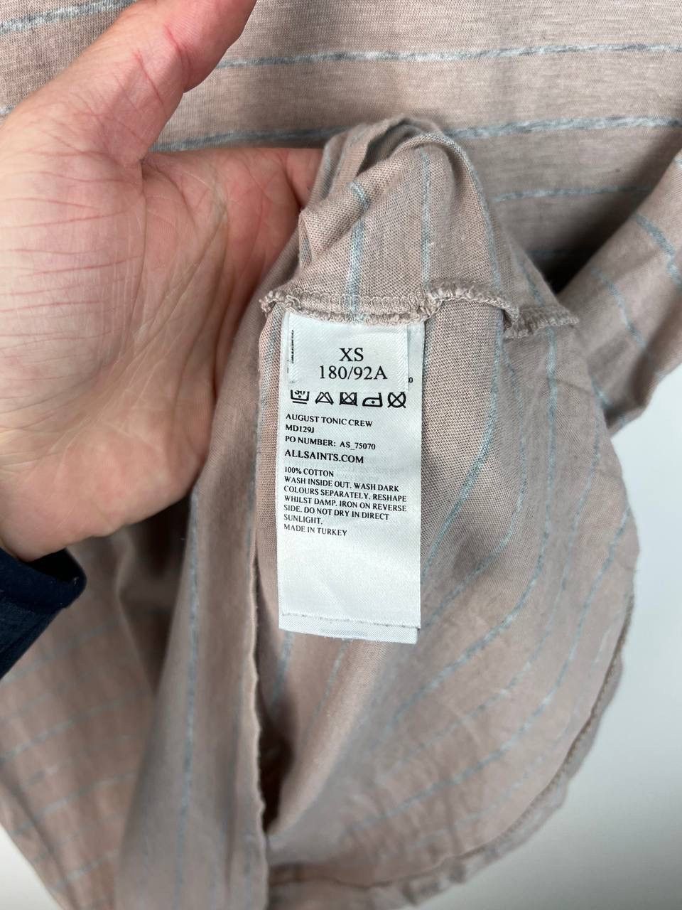 Allsaints Allsaints luxury t-shirts size XS Size US XS / EU 42 / 0 - 3 Thumbnail