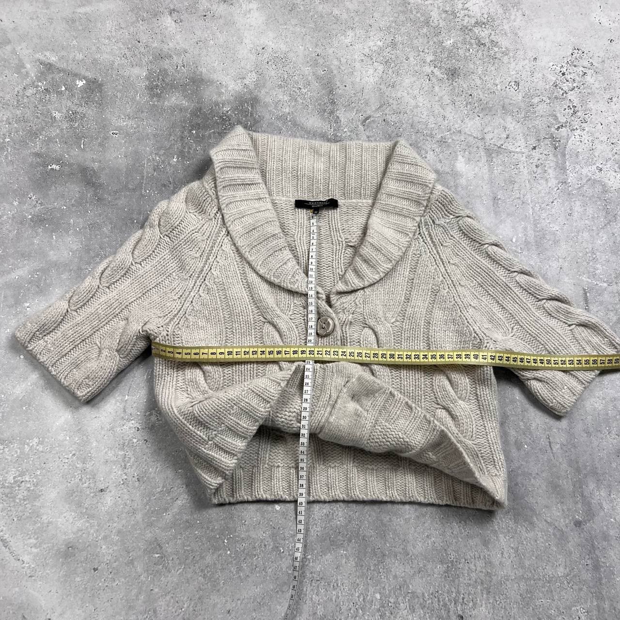 Weekend Max Mara Max Mara Weekend Wool Short Sleeve Cardigan Women’s Size M Size M / US 6-8 / IT 42-44 - 2 Thumbnail