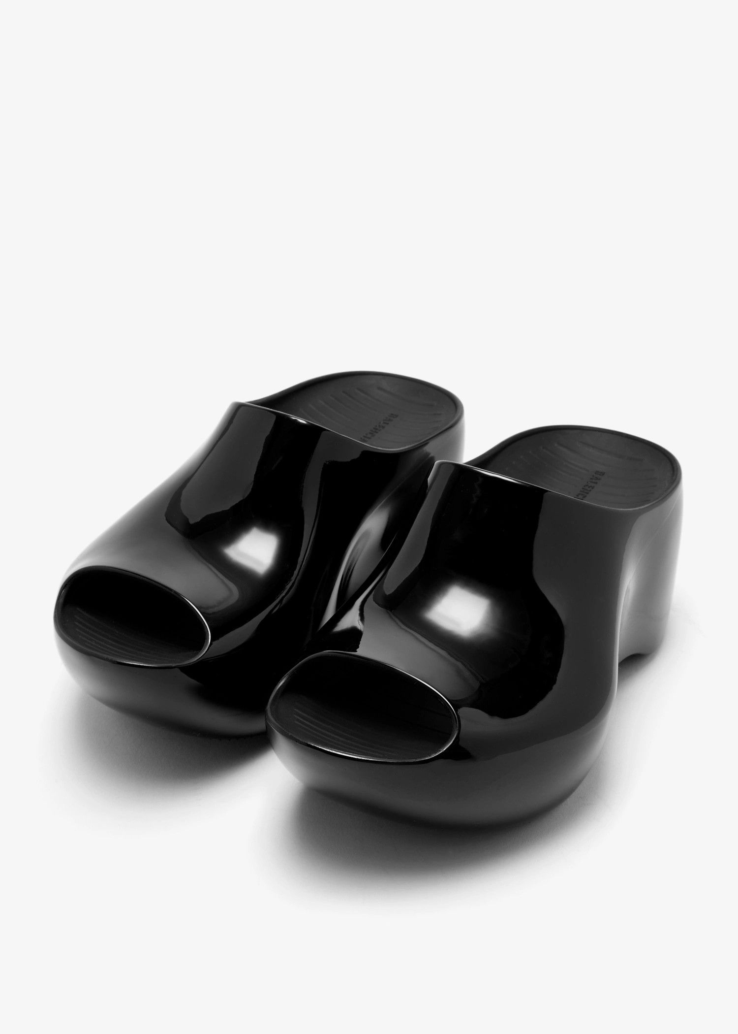 Balenciaga o1la1rc1a1225 Technoslide Sandals in Black Size US 8 / IT 38 - 4 Thumbnail