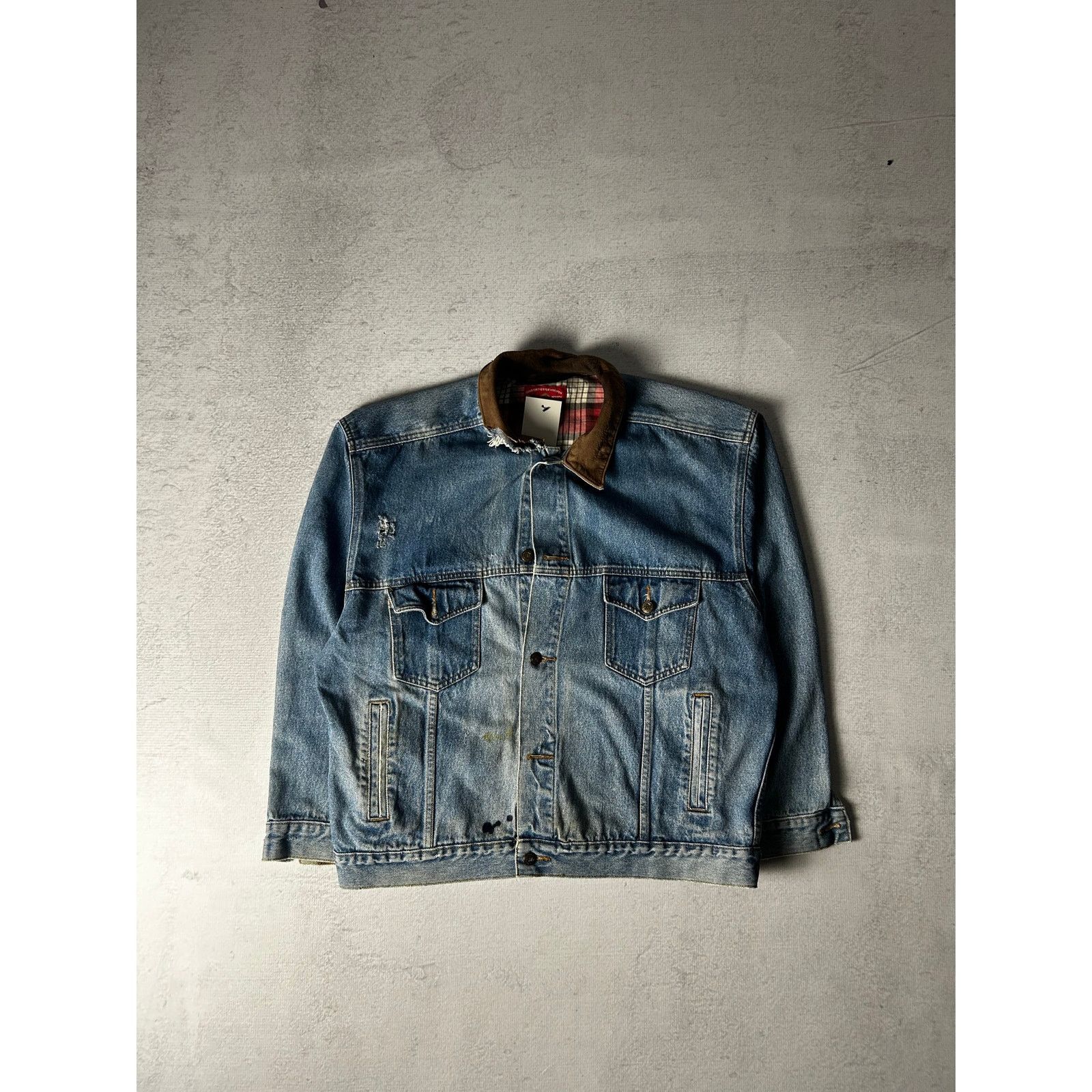 Marlboro Vintage Marlboro Blue Long Sleeve Denim Jacket - Men's XL Size US XL / EU 56 / 4 - 1 Thumbnail