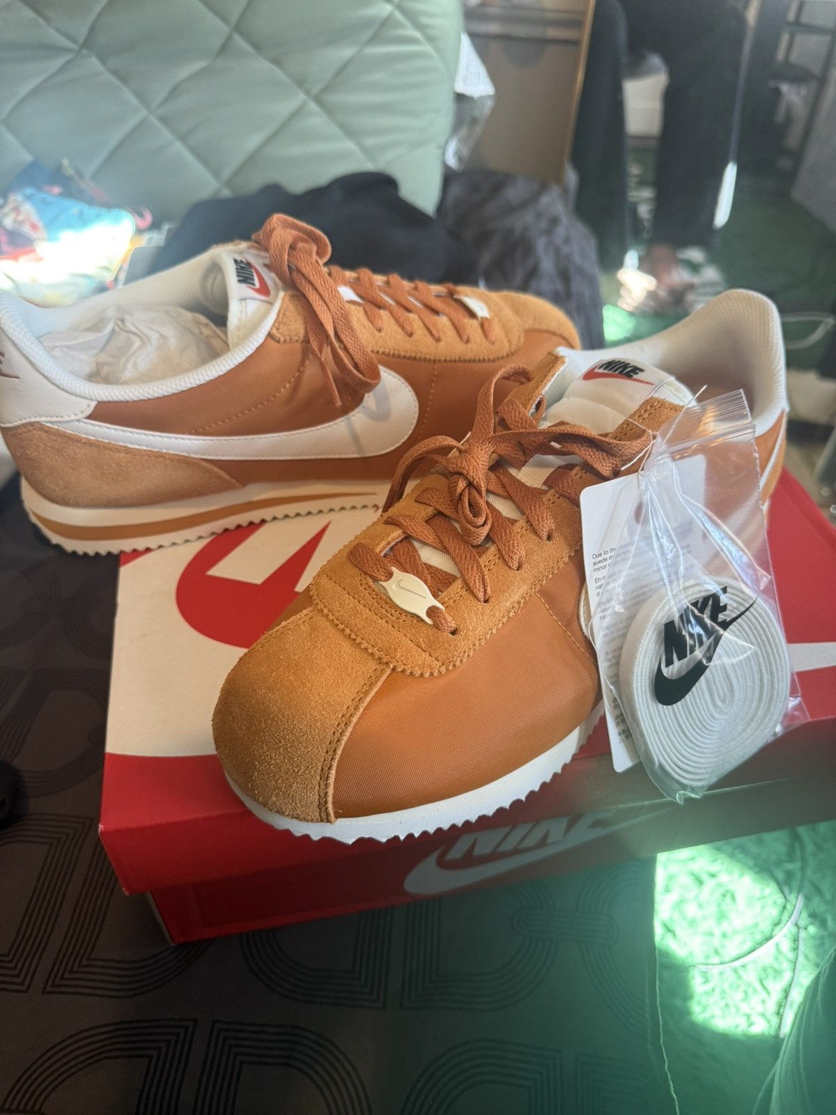 Nike Nike Cortez TXT Men's Shoes (Monarch/Muslin/Sail) Size US 10 / EU 43 - 6 Thumbnail