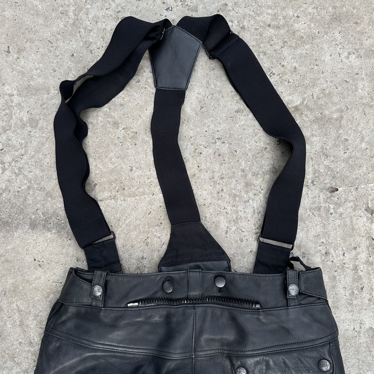 Vintage Vintage Moto Leather Pants Overalls Size 50 Gore Tex Y2K 00s Size US 34 / EU 50 - 12 Thumbnail