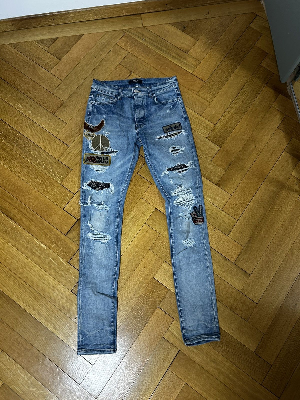 Amiri Amiri Jeans “Wild Ones” Size US 31 - 2 Thumbnail