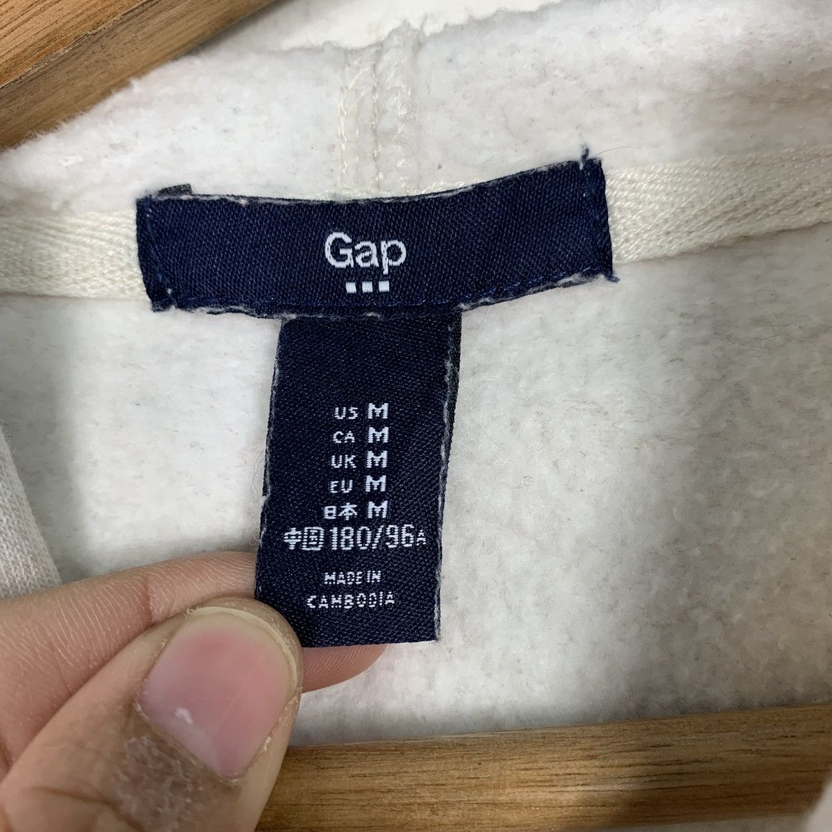 Gap Gap Big Logo Pullover Hoodie Size US M / EU 48-50 / 2 - 14 Thumbnail