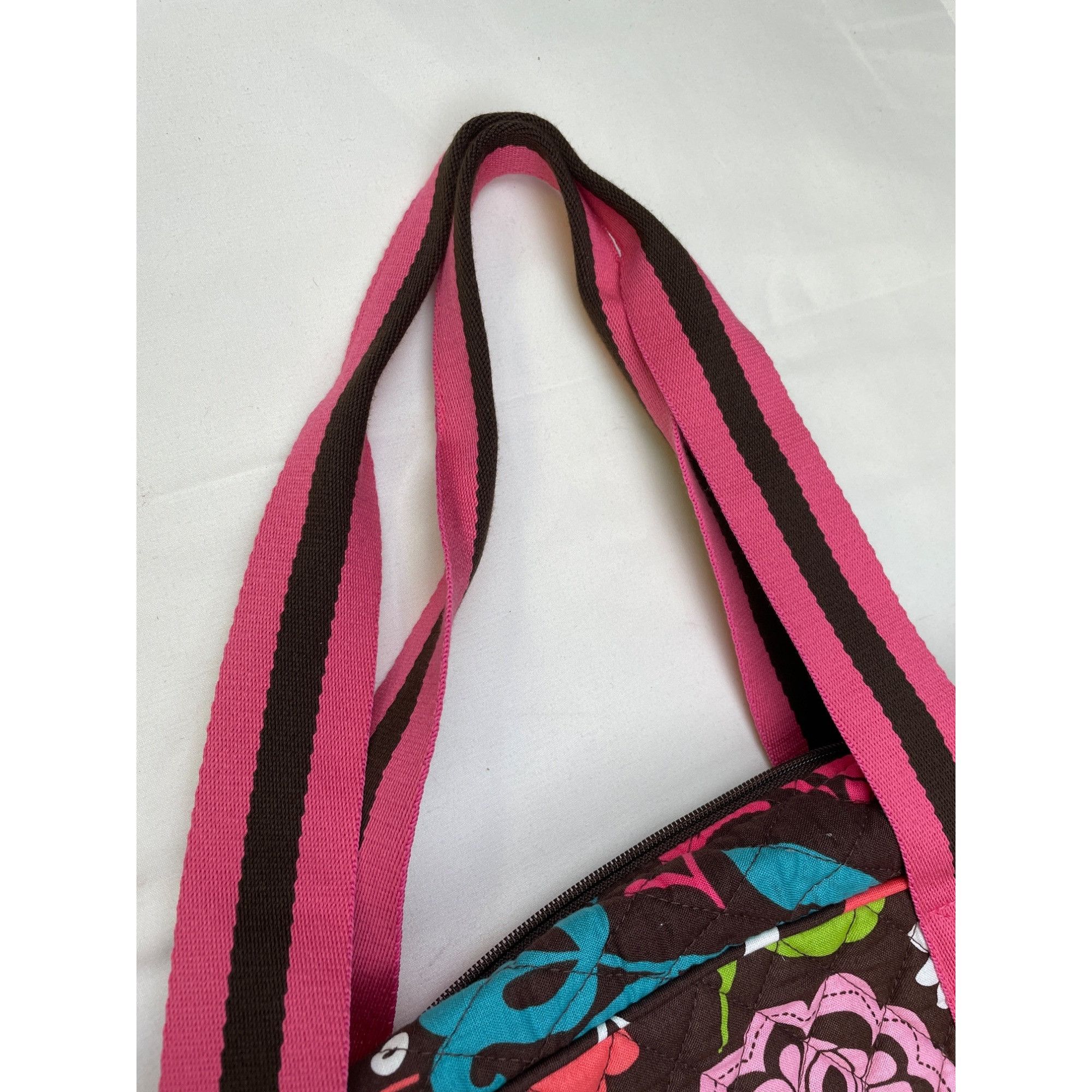 Vera Bradley Vera Bradley Lola Floral Retired Women's Tote Bag Pink Multi Size ONE SIZE - 8 Thumbnail