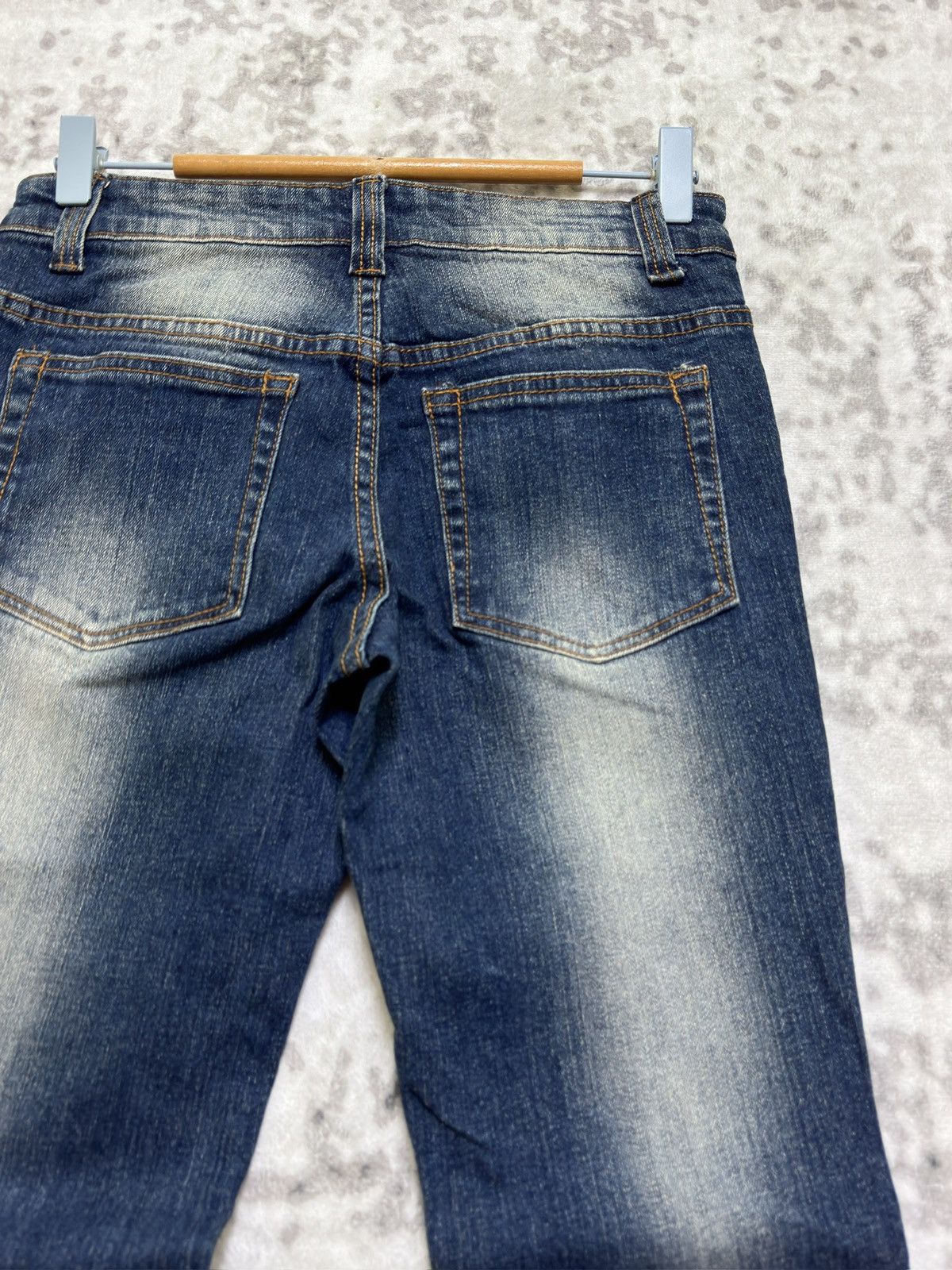 Hysteric Glamour Vintage Free’s Mart Bootcut Flare Acid Washed Jeans Size US 27 - 11 Thumbnail