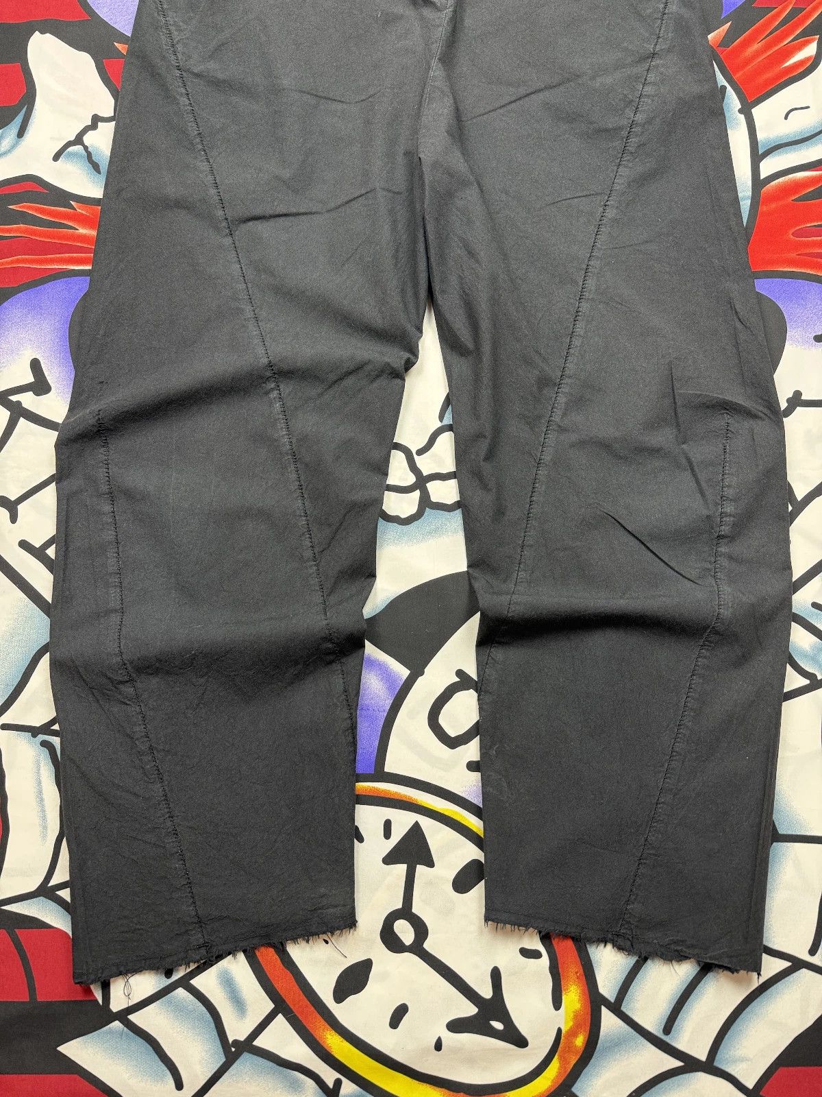 Masnada Masnada Asymmetrical avantgarde pants Luxury pants Size L Size 40" / US 18 - 3 Thumbnail