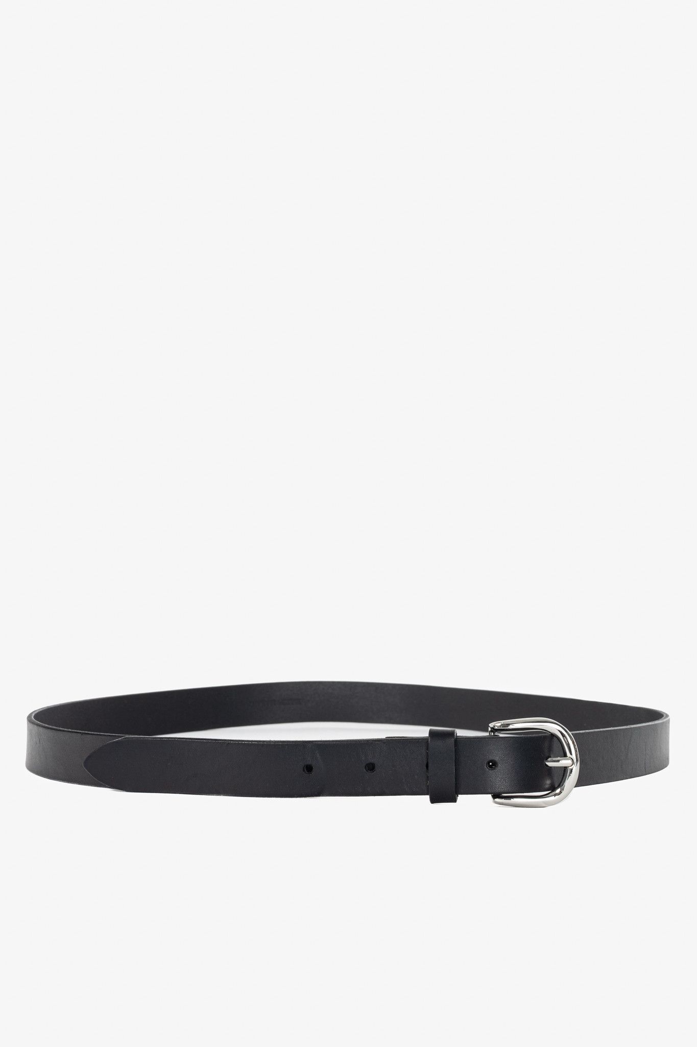 Isabel Marant Isabel Marant Black Cowhide-Leather Belt Size ONE SIZE - 1 Thumbnail