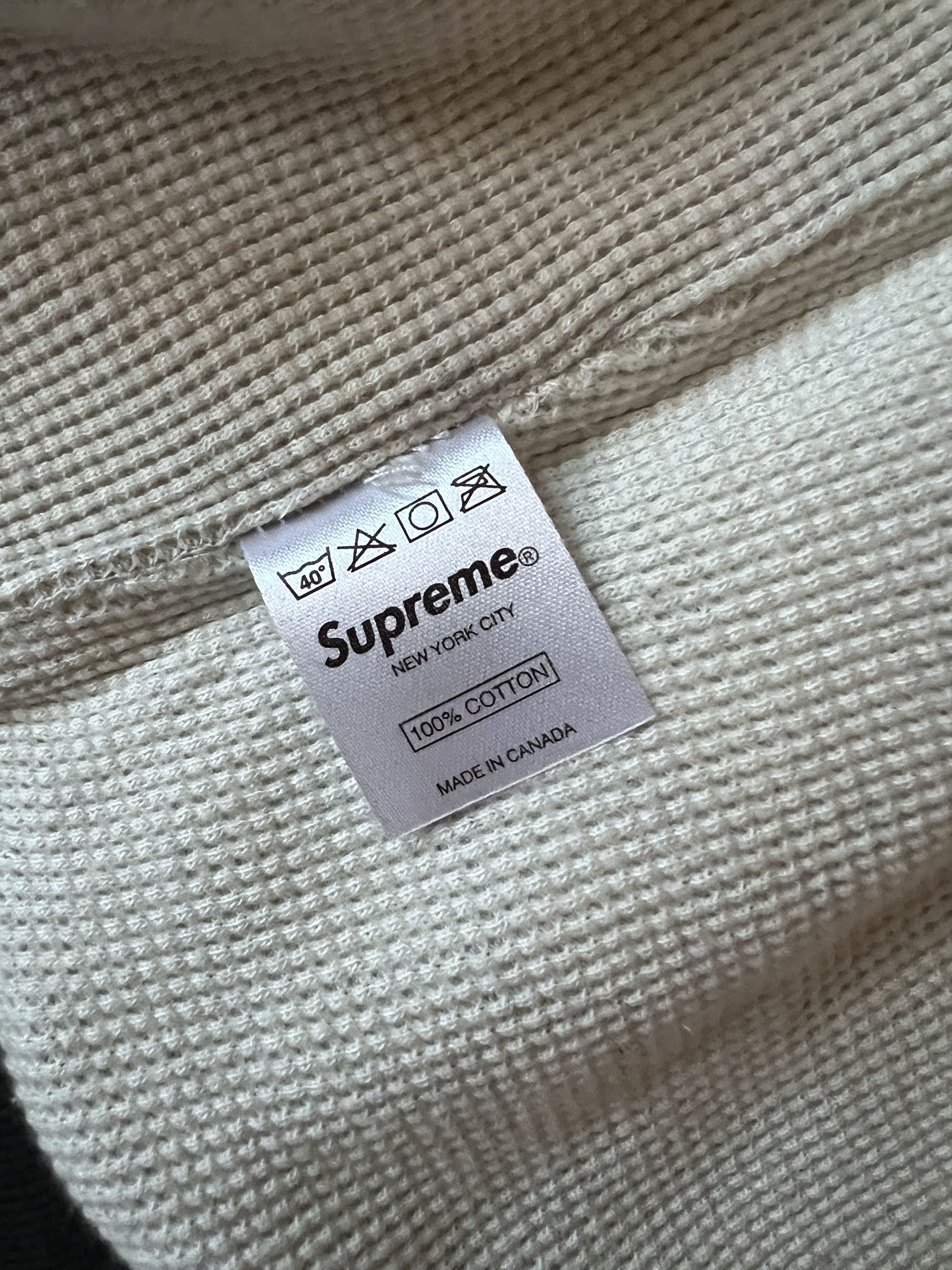 Supreme Supreme Kings Thermal Zip-Up Hoodie Size US M / EU 48-50 / 2 - 7 Thumbnail