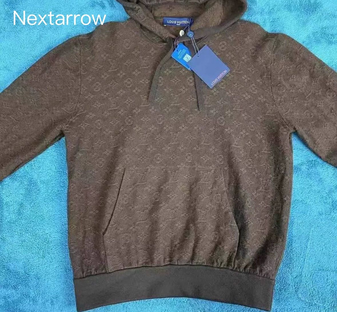 Louis Vuitton Louis Vuitton Solid color long sleeved pullover sweatshirt Size US M / EU 48-50 / 2 - 1 Thumbnail