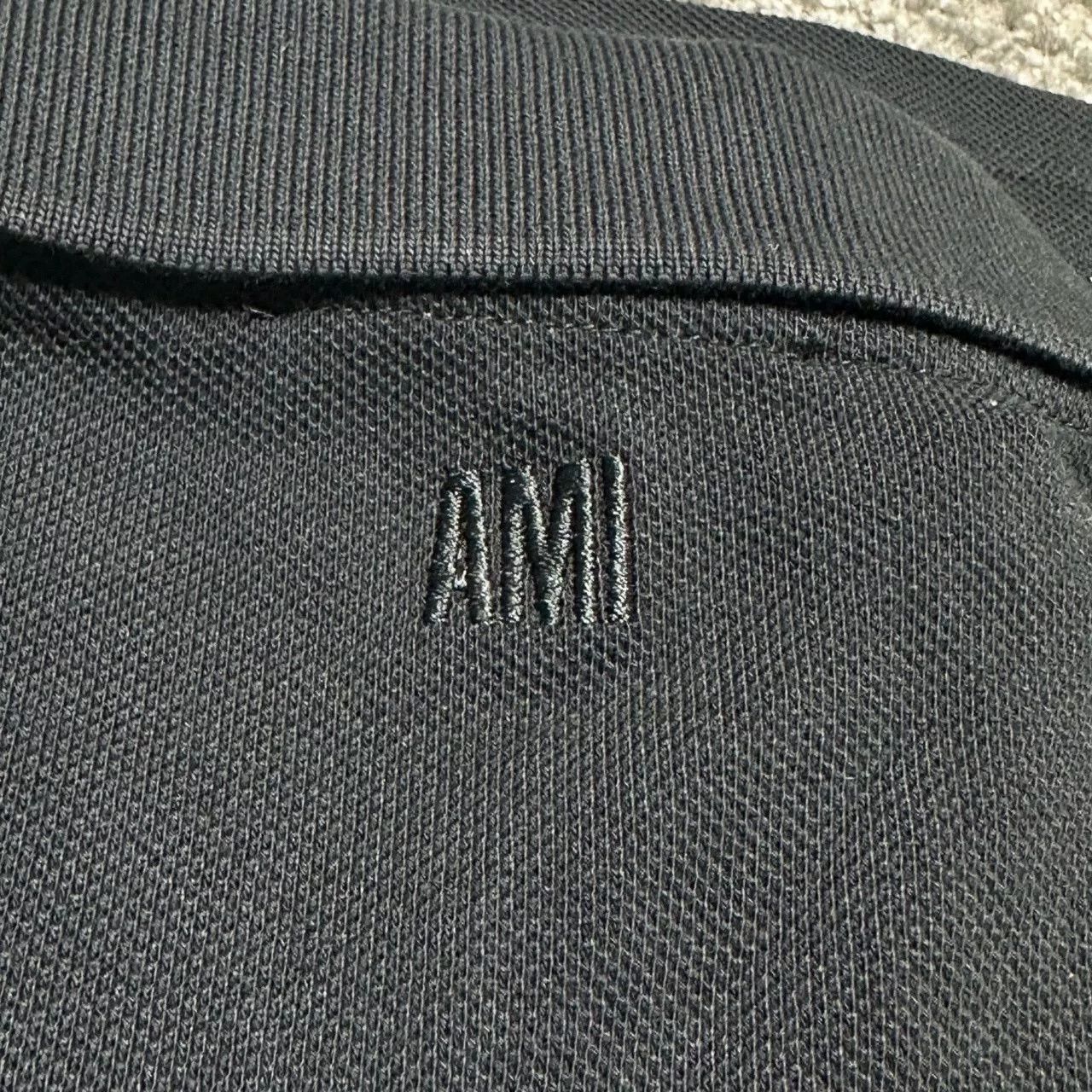 AMI Ami Heart Embroidery Short-Sleeve Polo Size US M / EU 48-50 / 2 - 6 Thumbnail