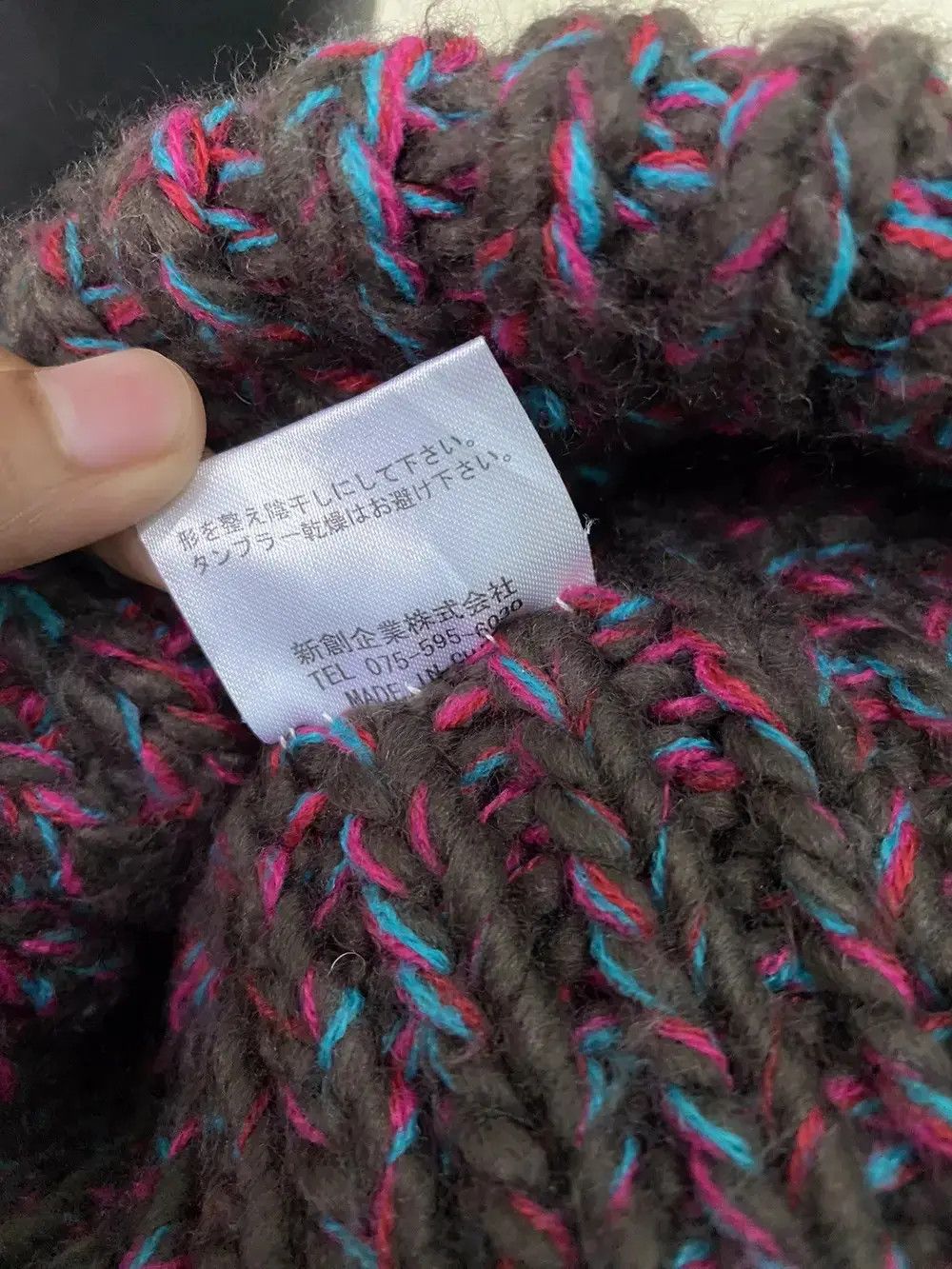 Japanese Brand × Kapital × Vintage Japanese Brand Knit Bobble Beanie Hat Size ONE SIZE - 6 Thumbnail