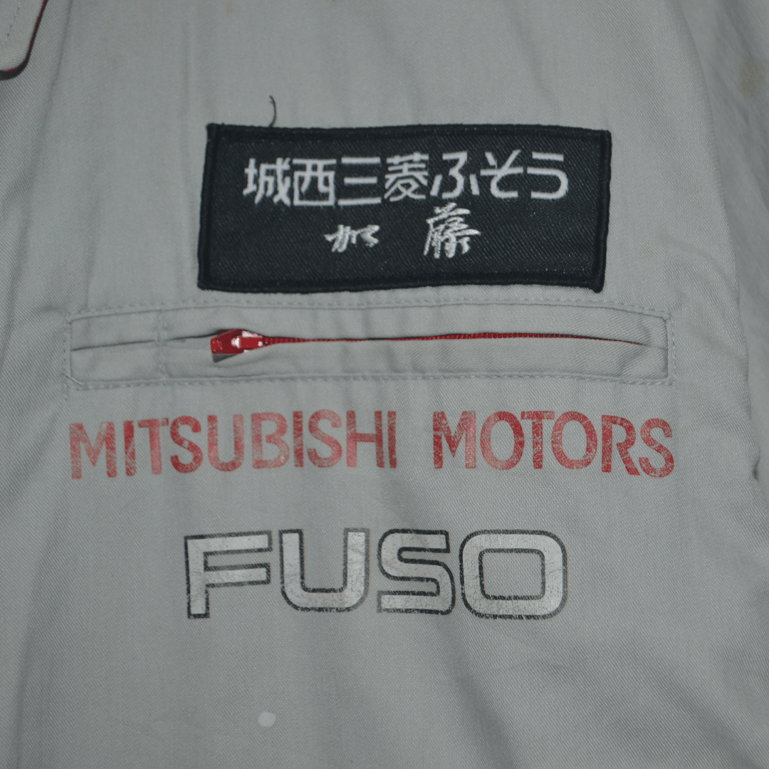Vintage Mitsubishi Motors Worker Jacket Size US L / EU 52-54 / 3 - 3 Thumbnail