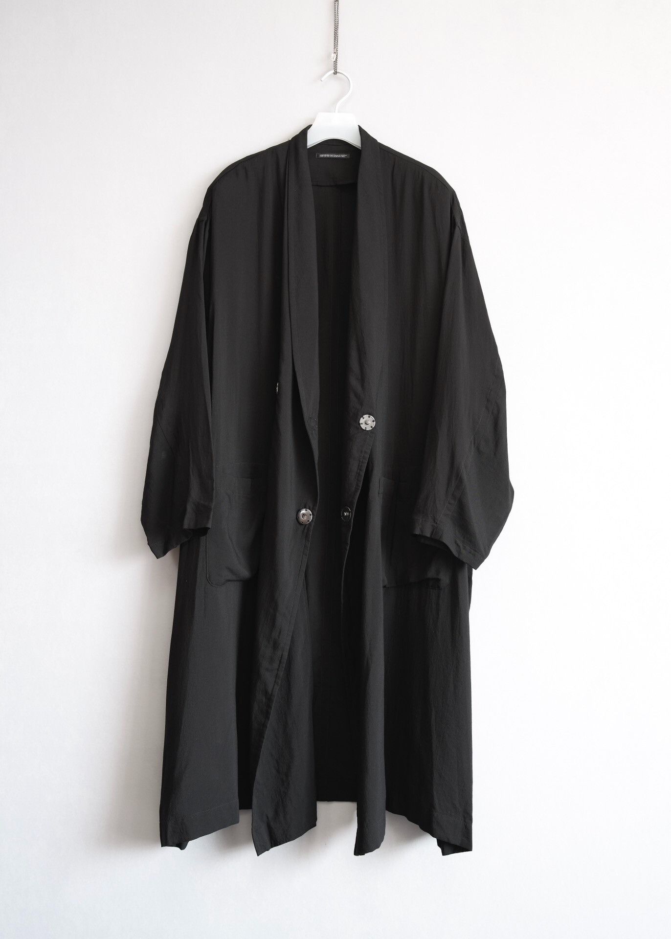 Yohji Yamamoto Yohji Yamamoto Oversized Kimono Coat Size US S / EU 44-46 / 1 - 1 Thumbnail
