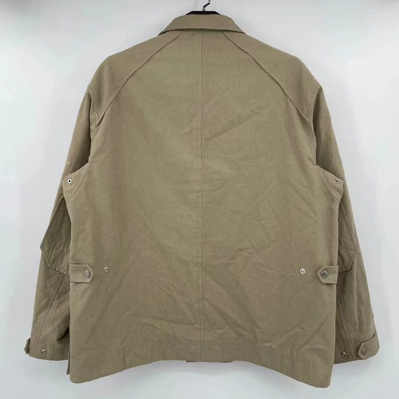 Dior Dior Khaki functional button embroidered letter jacket 2501 Size US L / EU 52-54 / 3 - 2 Thumbnail