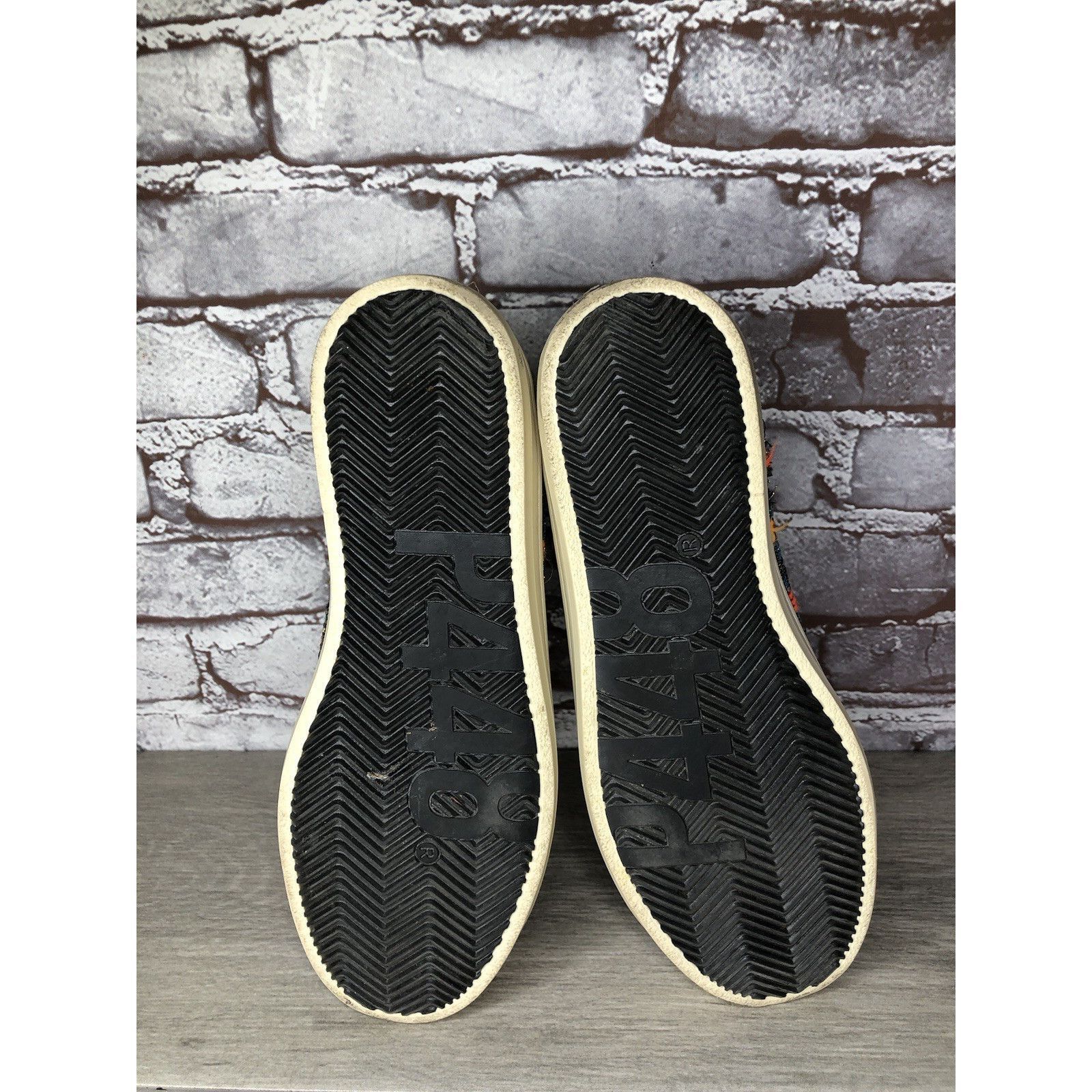 P448 P448 Skate Malhia Sneakers White Leather Lace Up High Top Sh Size US 10.5 / IT 40.5 - 23 Thumbnail