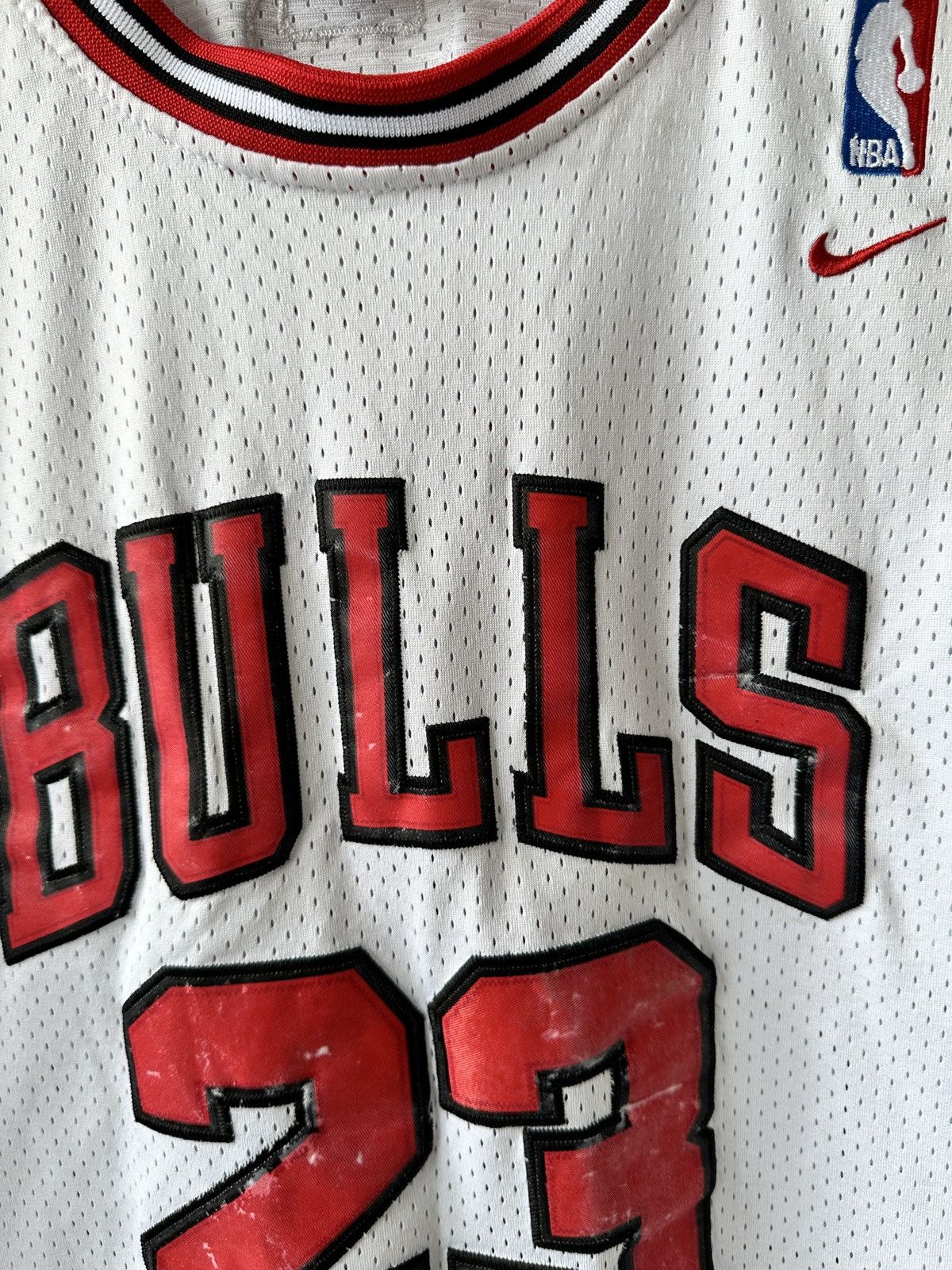 NBA × Nike Nike Michael Jordan #23 1984 Chicago Bulls NBA Jersey Size US L / EU 52-54 / 3 - 7 Thumbnail